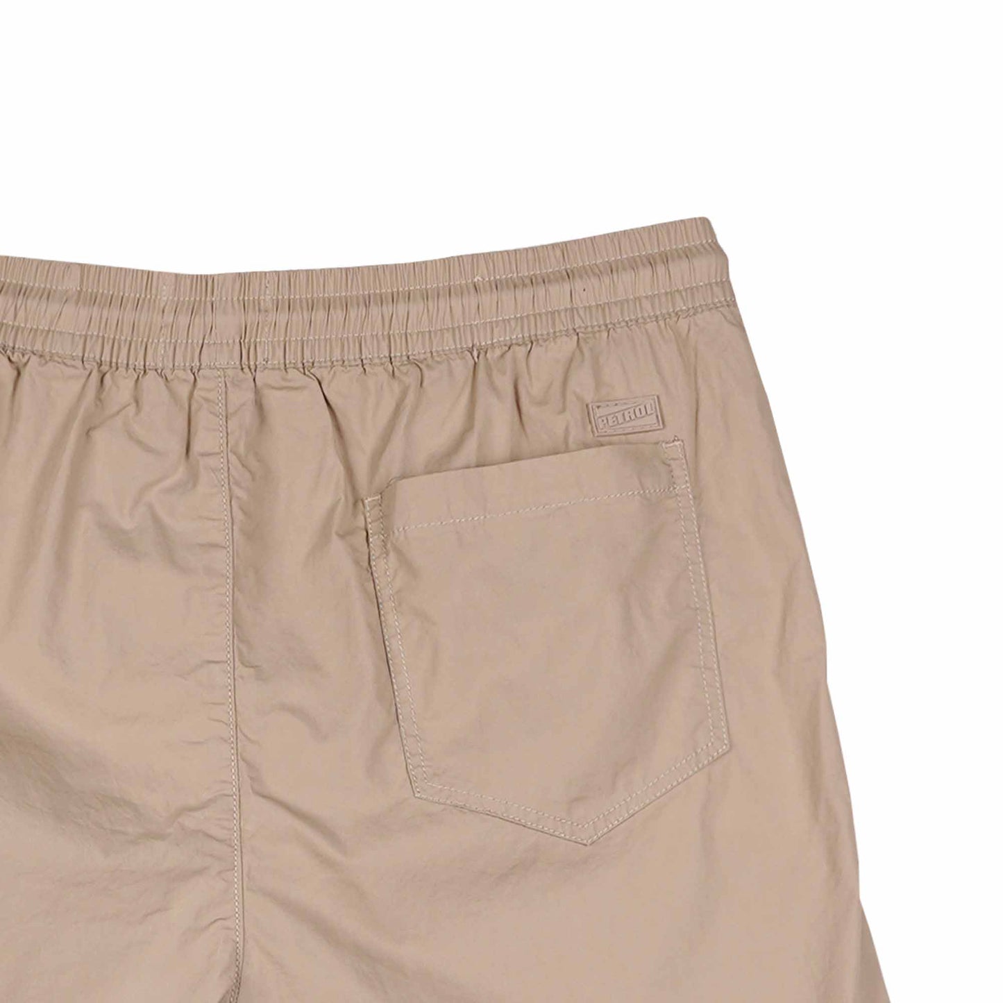 Petrol Men's Basic Non-Denim Jogger Short Mid-Rise 180850-U (Beige)