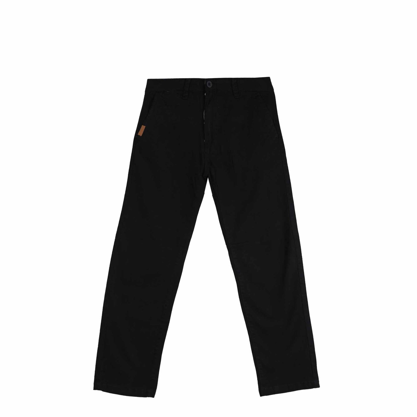 Petrol Men's Basic Non-Denim Chino Pants Mid-Rise 181307 (Black)