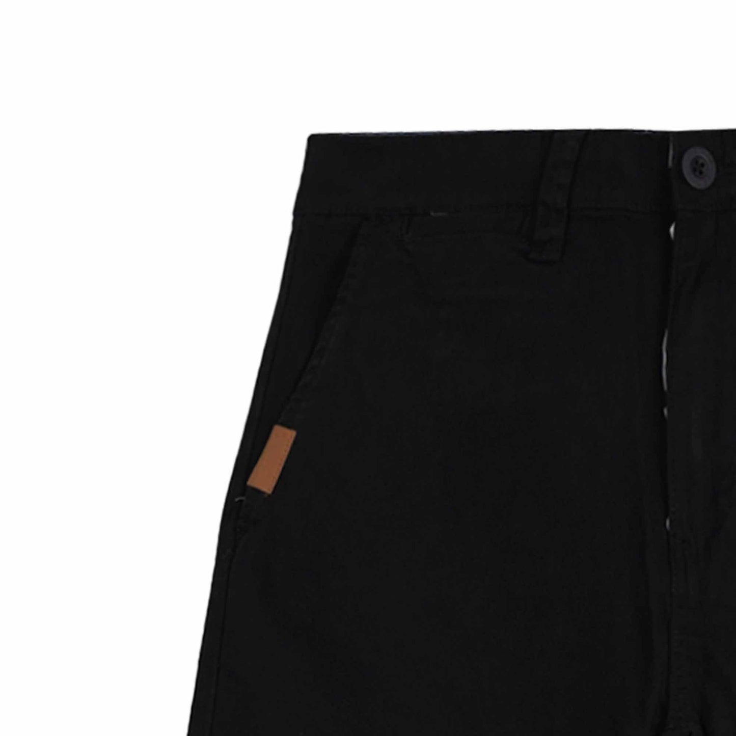 Petrol Men's Basic Non-Denim Chino Pants Mid-Rise 181307 (Black)