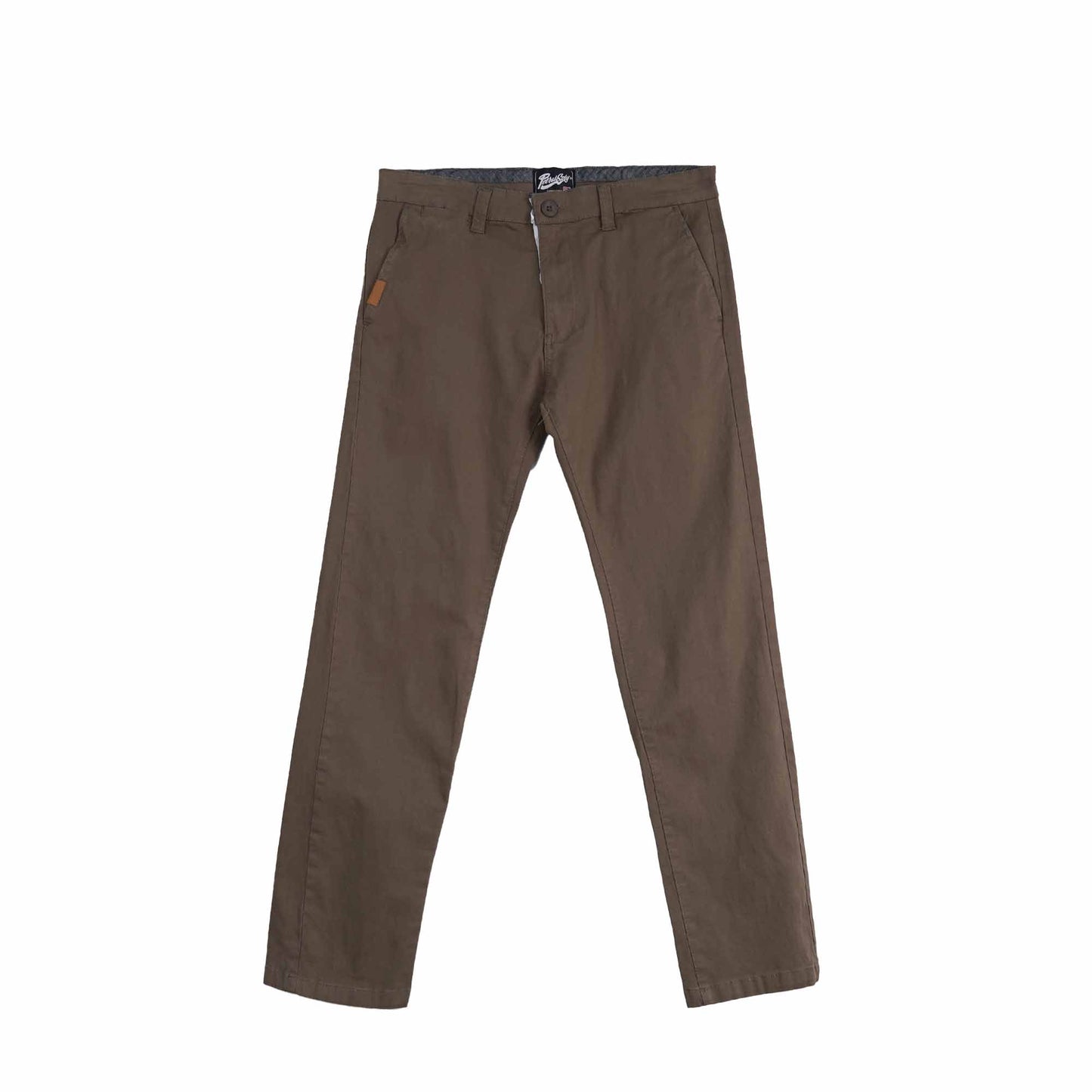 Petrol Men's Basic Non-Denim Chino Pants Mid-Rise 181316 (Gun Metal)