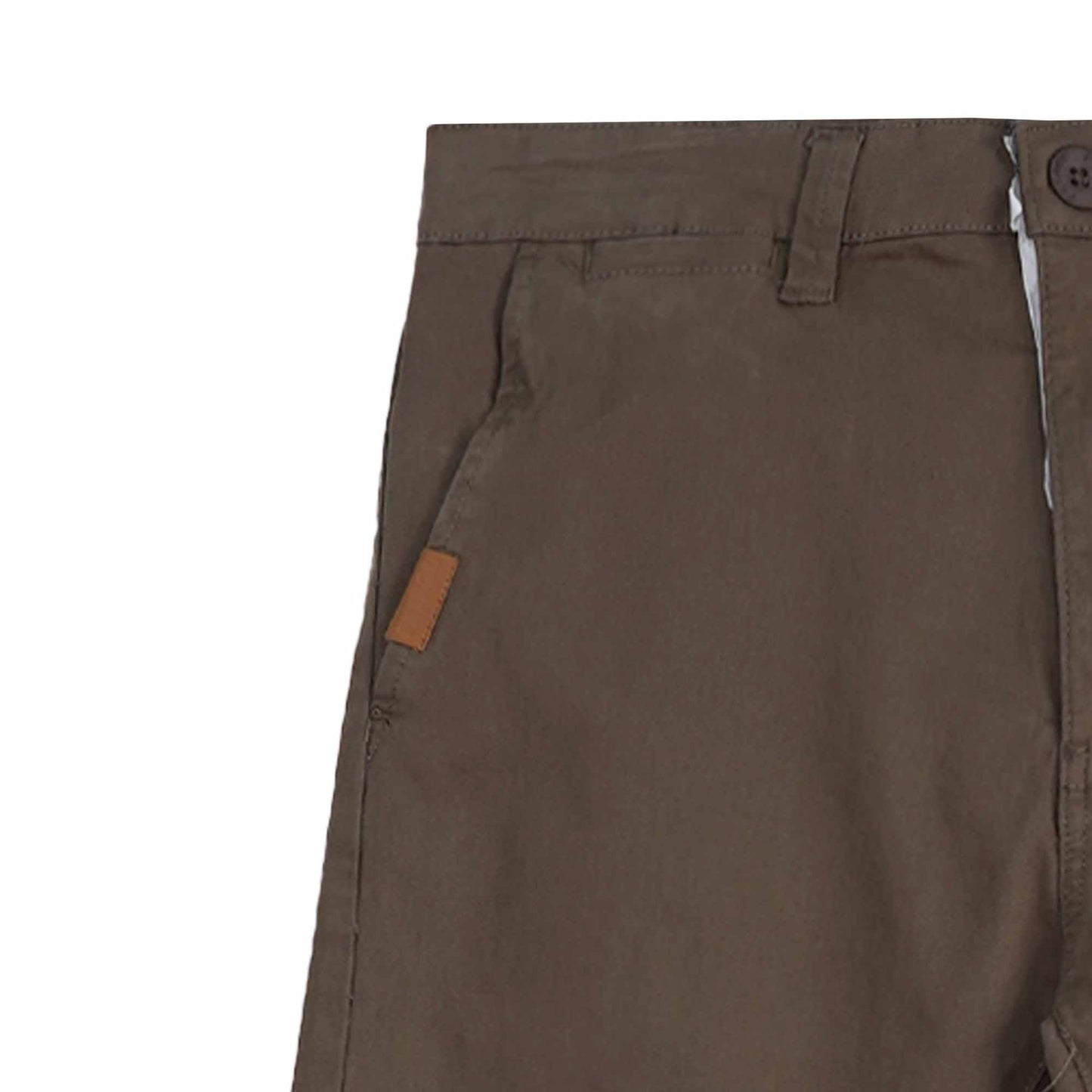 Petrol Men's Basic Non-Denim Chino Pants Mid-Rise 181316 (Gun Metal)