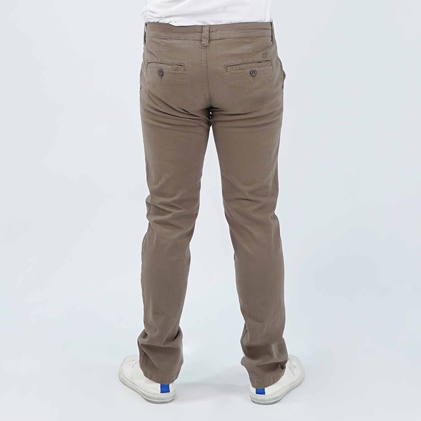 Petrol Men's Basic Non-Denim Chino Pants Mid-Rise 181316 (Gun Metal)