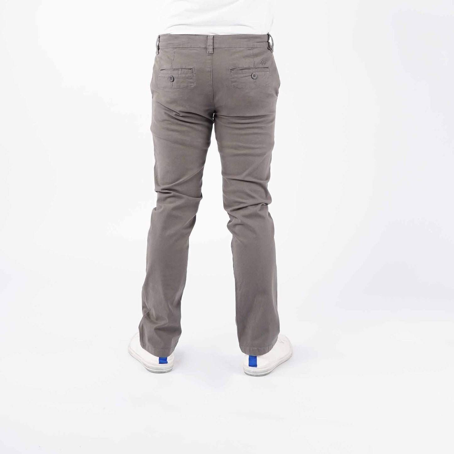 Petrol Men's Basic Non-Denim Chino Pants Mid-Rise 181288 (Dark Gray)