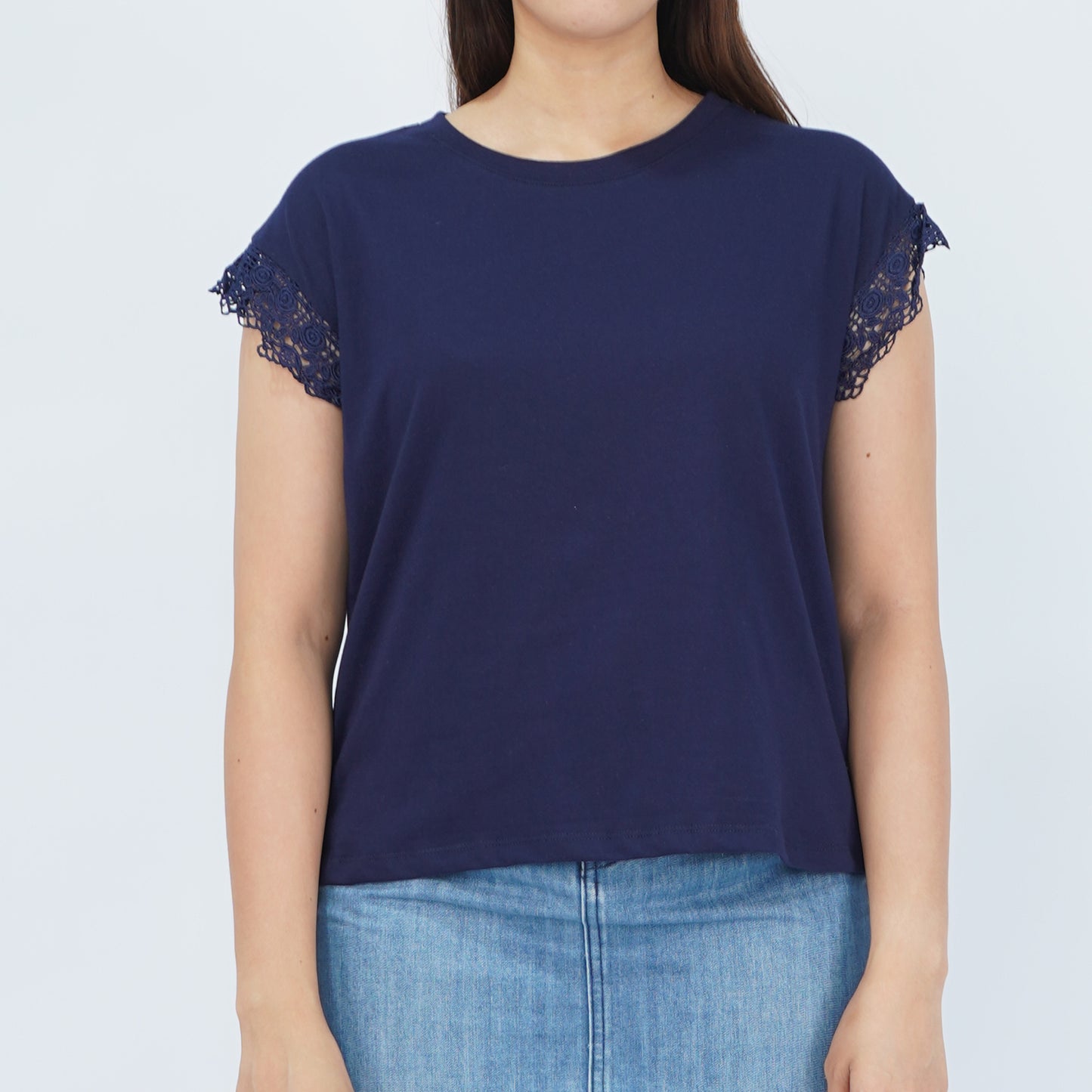 Petrol Ladies Basic Tees Regular Fitting 170540-U (Peacoat)