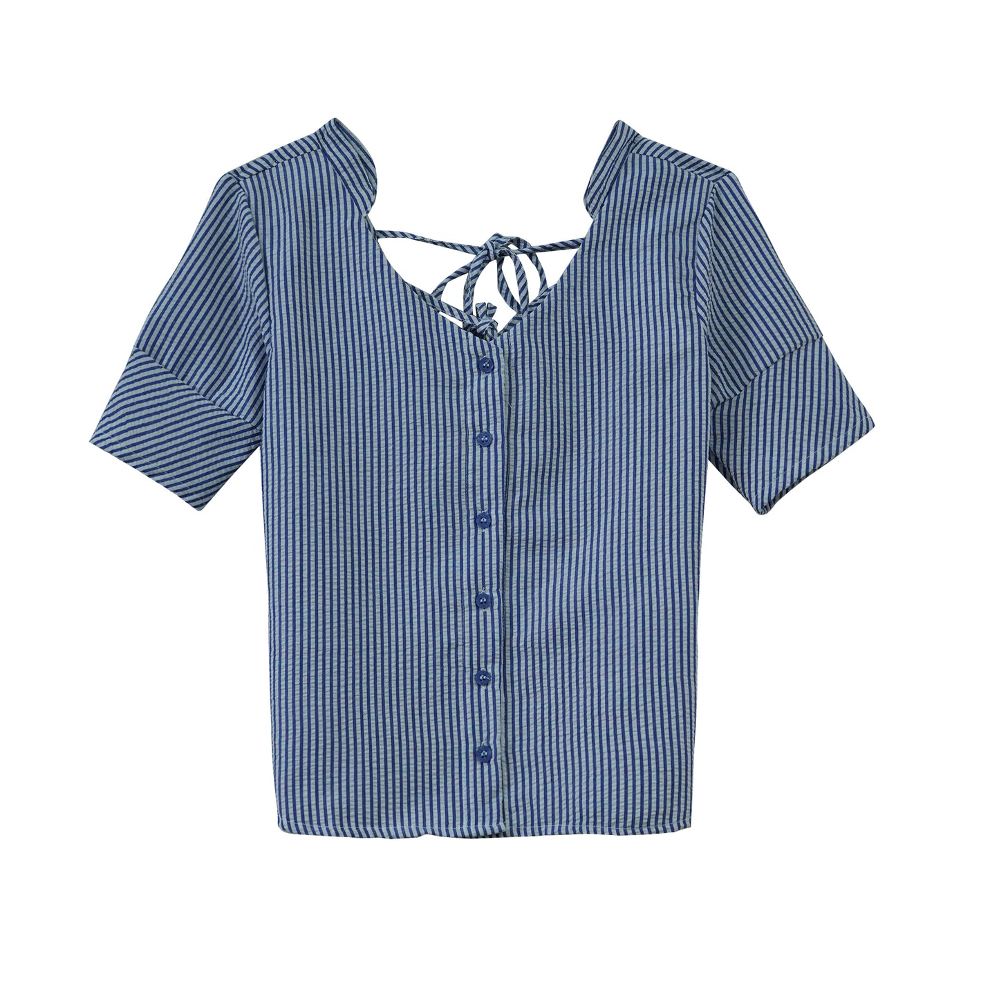 Petrol Ladies Basic Woven Shirt Regular Fitting 168017 (Blue)