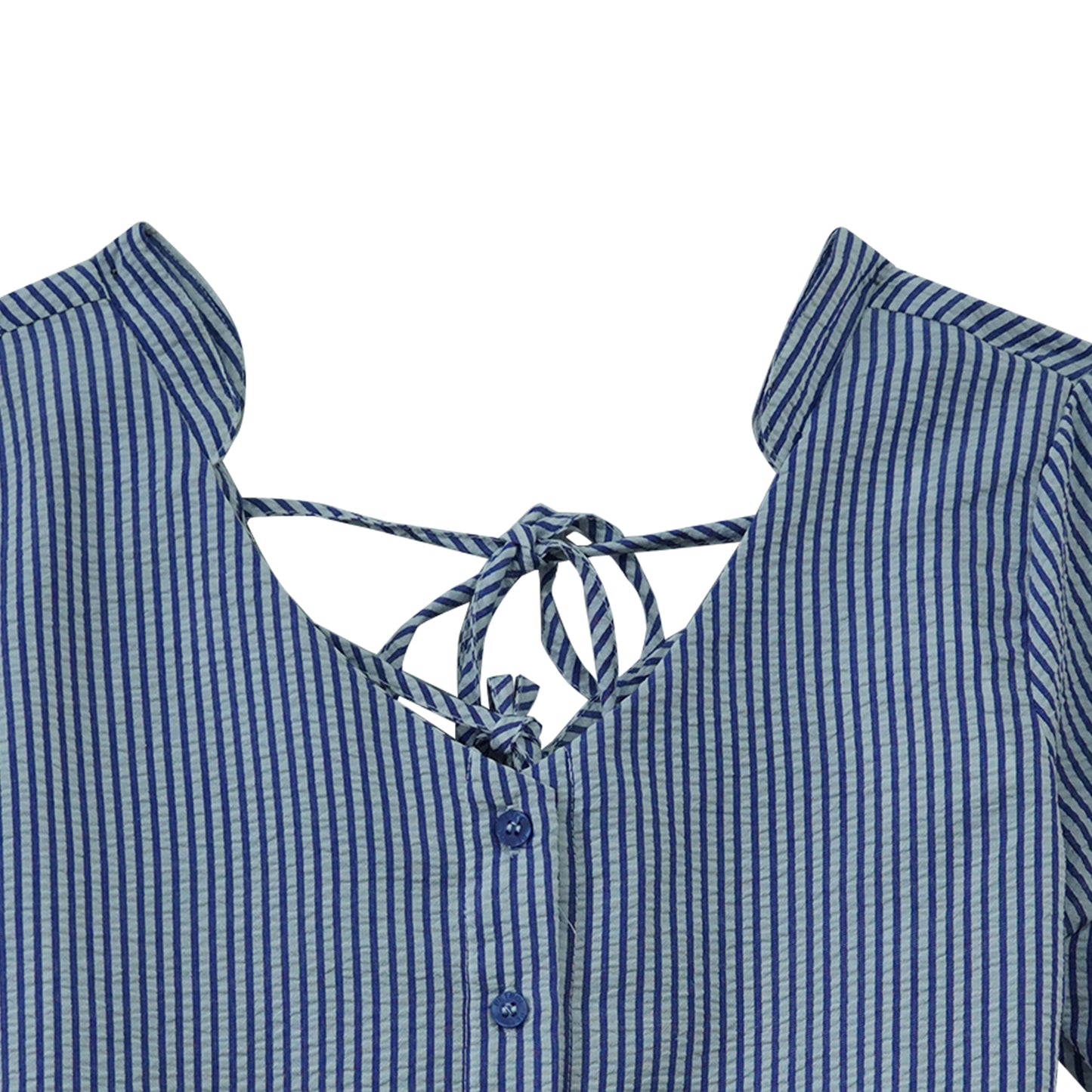 Petrol Ladies Basic Woven Shirt Regular Fitting 168017 (Blue)