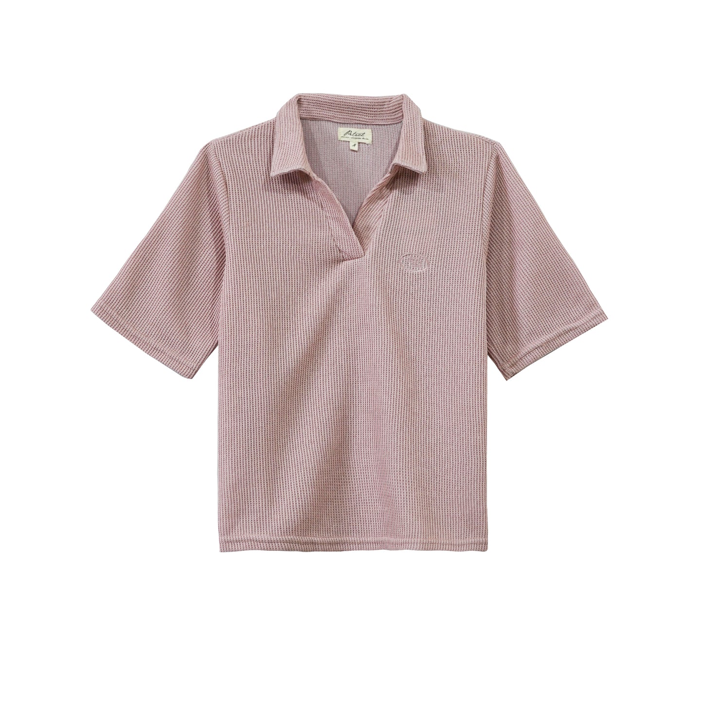 Petrol Ladies Basic Collared Shirt Boxy Fitting 171085 (Dusty Pink)