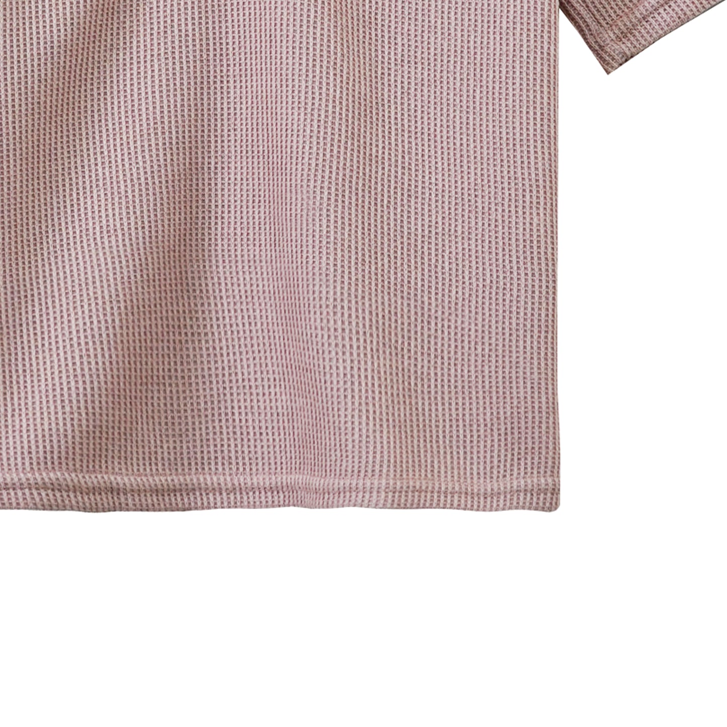 Petrol Ladies Basic Collared Shirt Boxy Fitting 171085 (Dusty Pink)