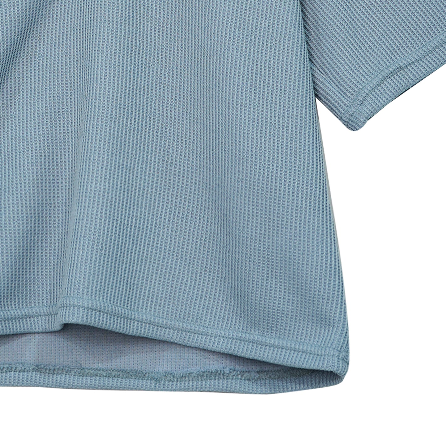 Petrol Ladies Basic Collared Shirt Boxy Fitting 171085 (Smoke Blue)