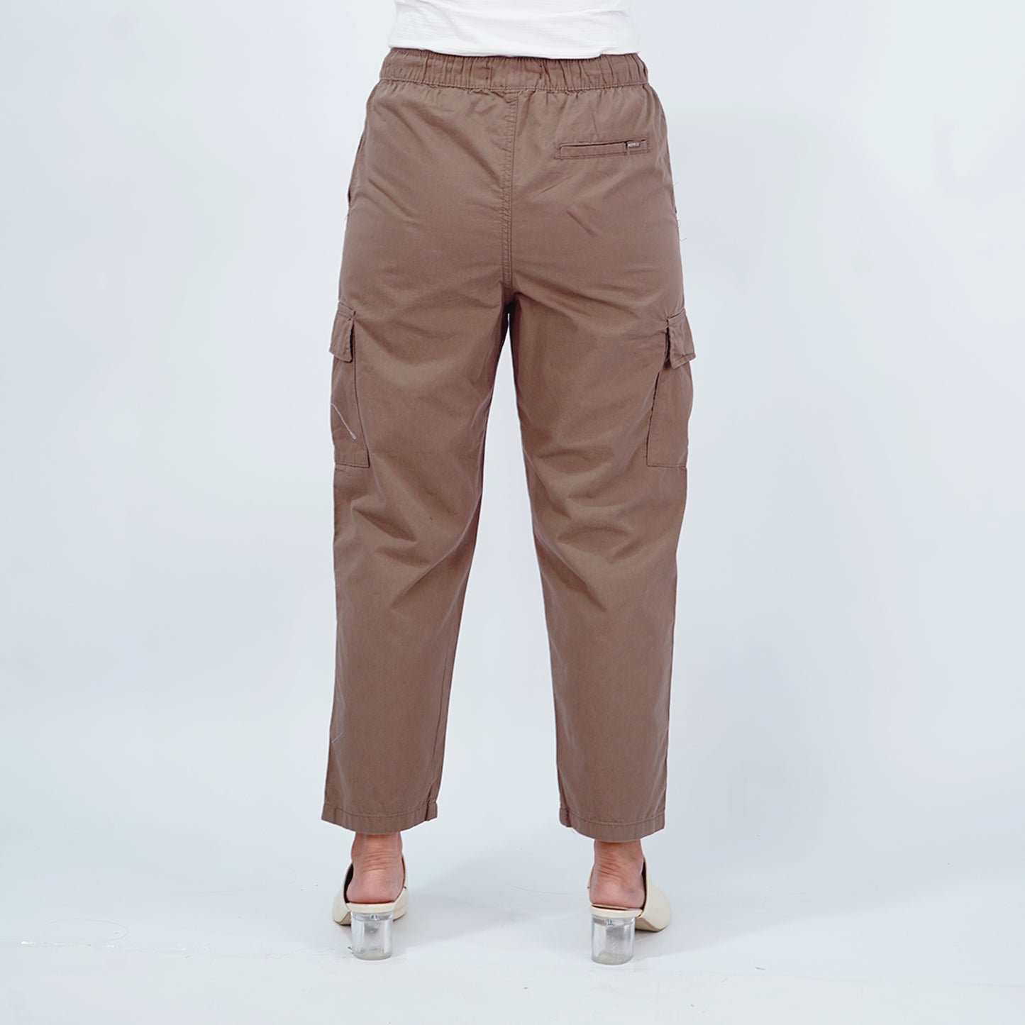 Petrol Ladies Basic Non-Denim Cargo Pants Mid-Rise Fitting 171643-U (Light Fatigue)