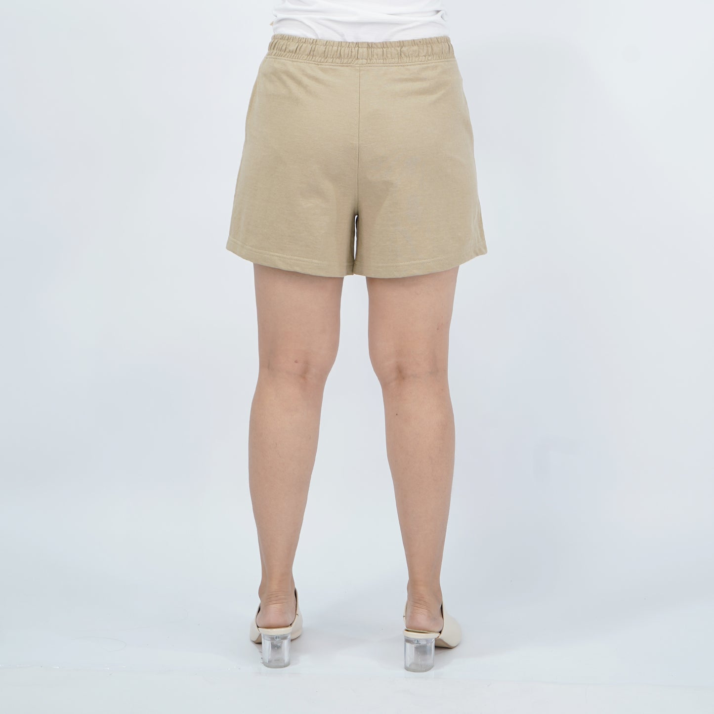 Petrol Ladies Basic Non-Denim Smart Short Mid-Rise 178543 (Beige)