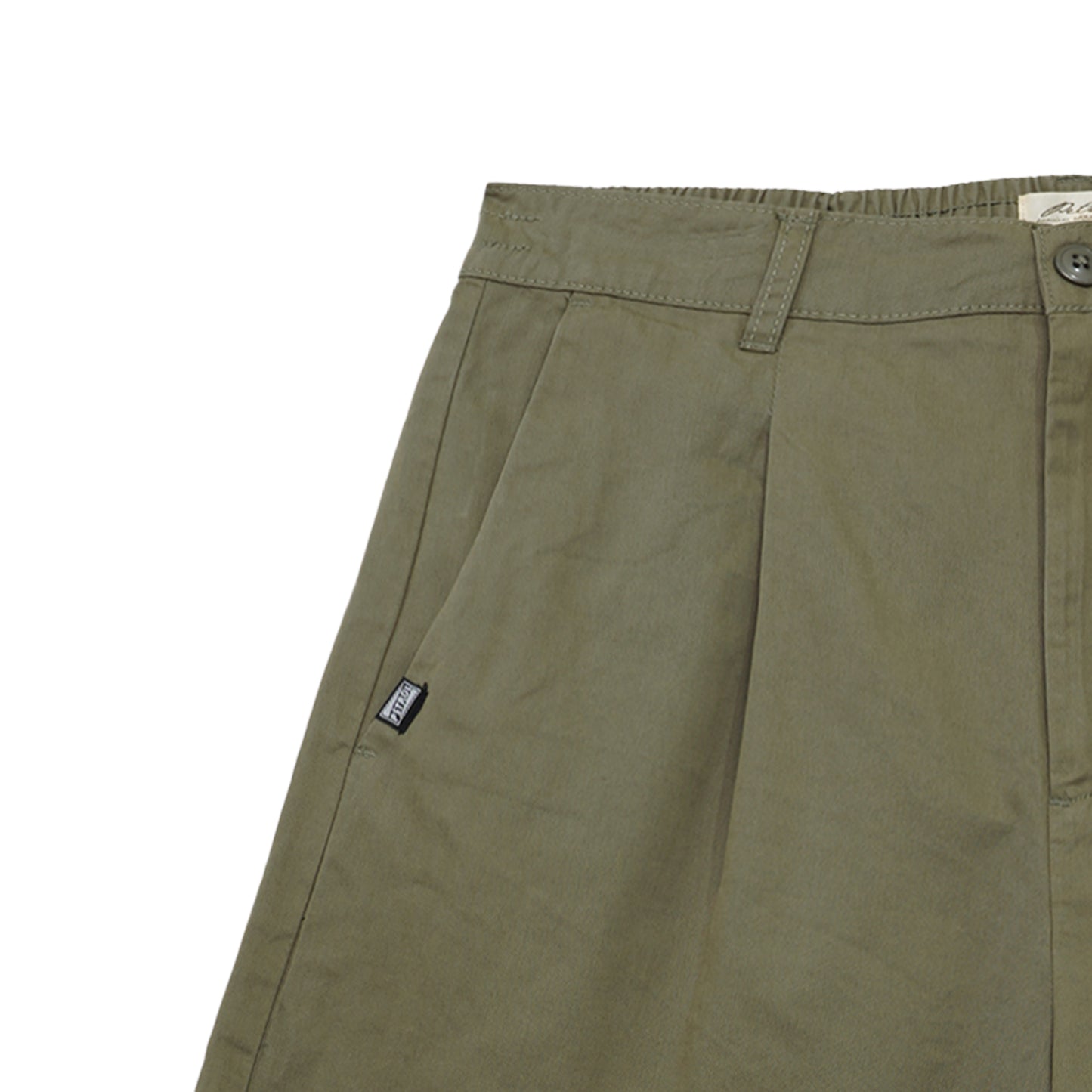 Petrol Ladies Basic Non-Denim Smart Short Mid-Rise 178543 (Fatigue)