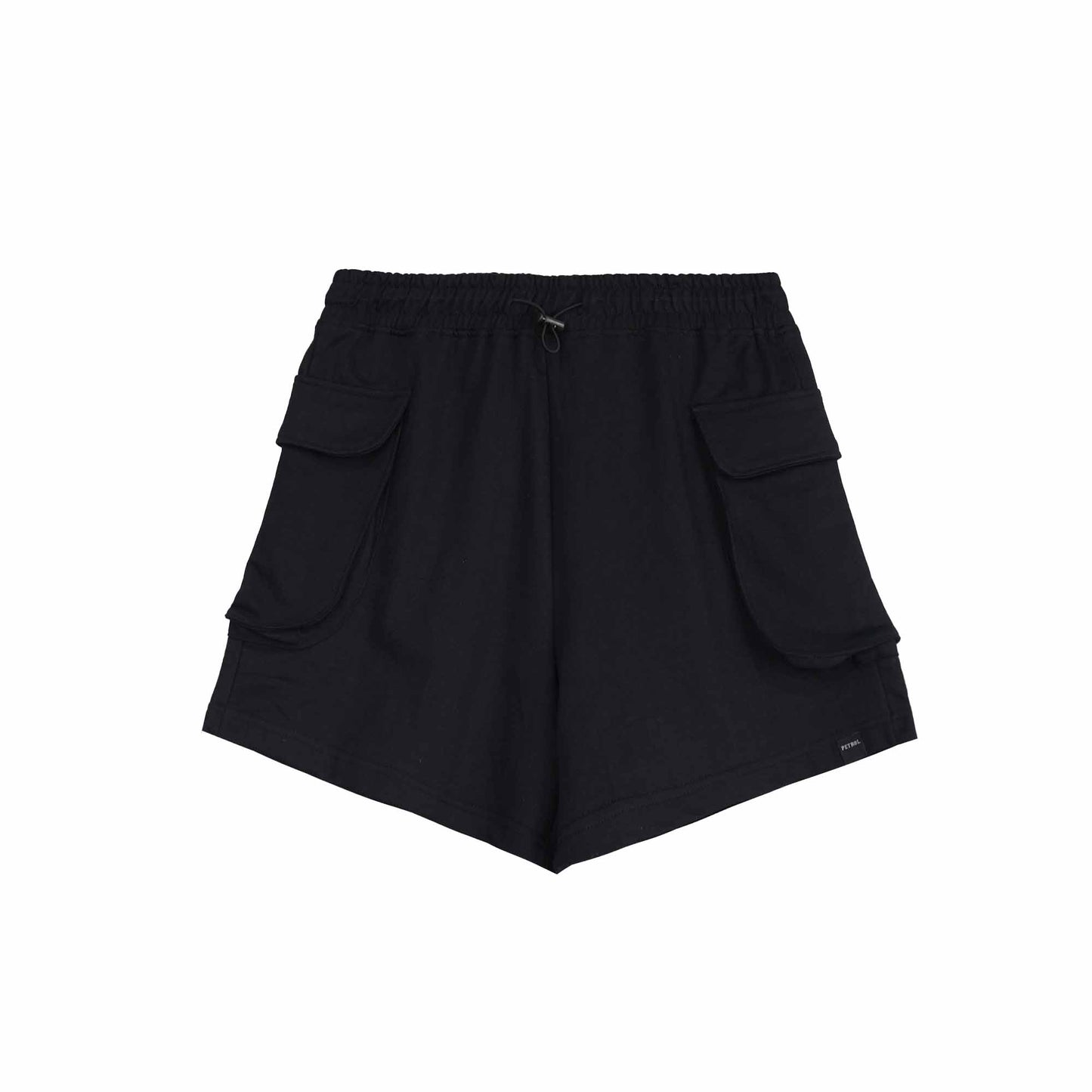 Petrol Ladies Basic Non-Denim Cargo Short Mid-Rise 176378 (Black)
