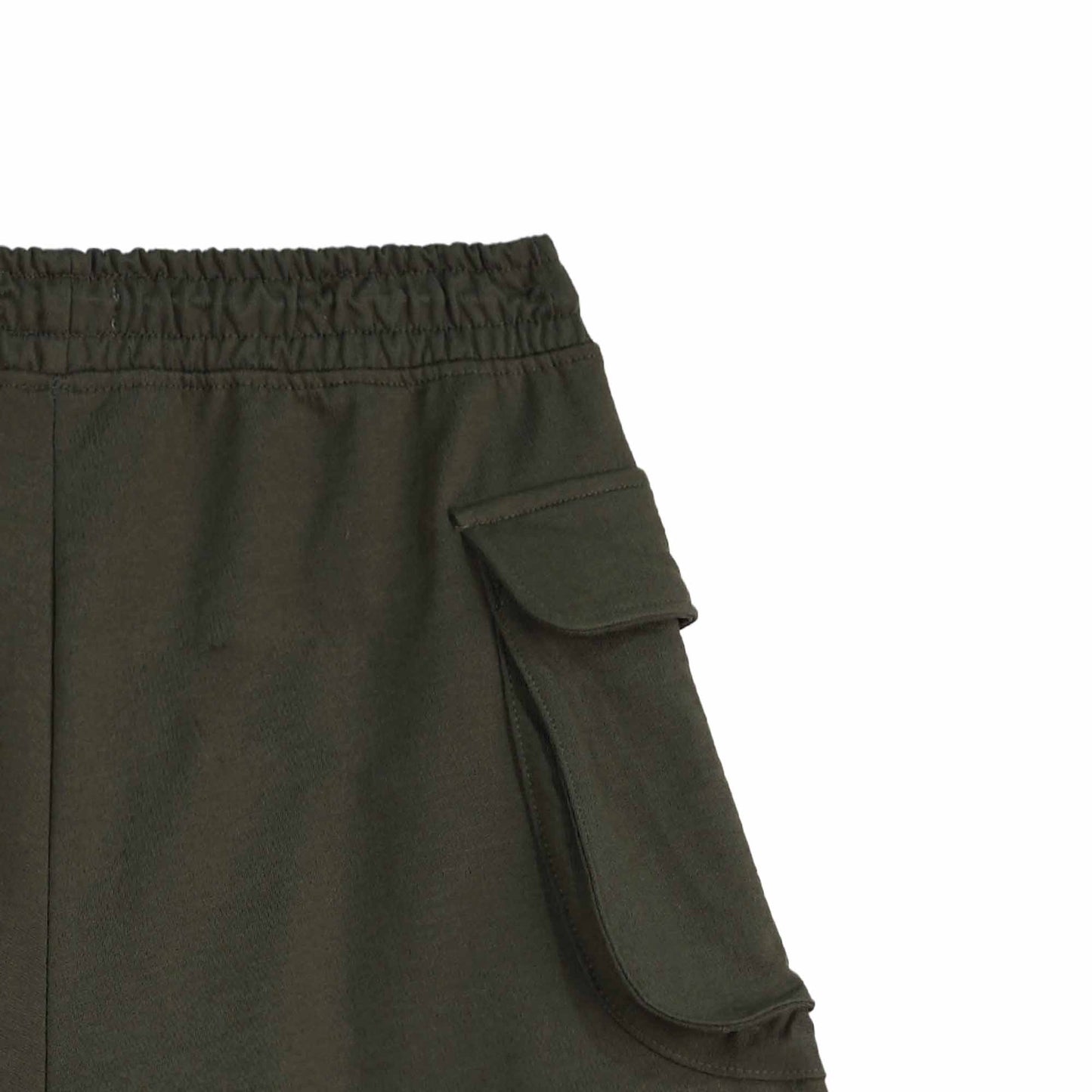 Petrol Ladies Basic Non-Denim Cargo Short Mid-Rise 176378 (Fatigue)