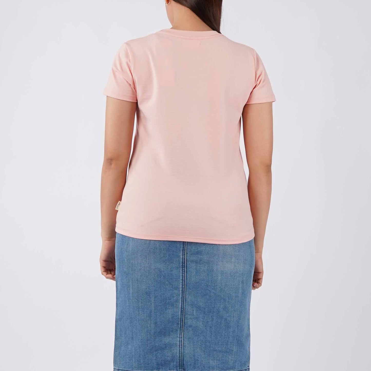 Petrol Ladies Basic Tees Regular Fitting 178039 (Peach)