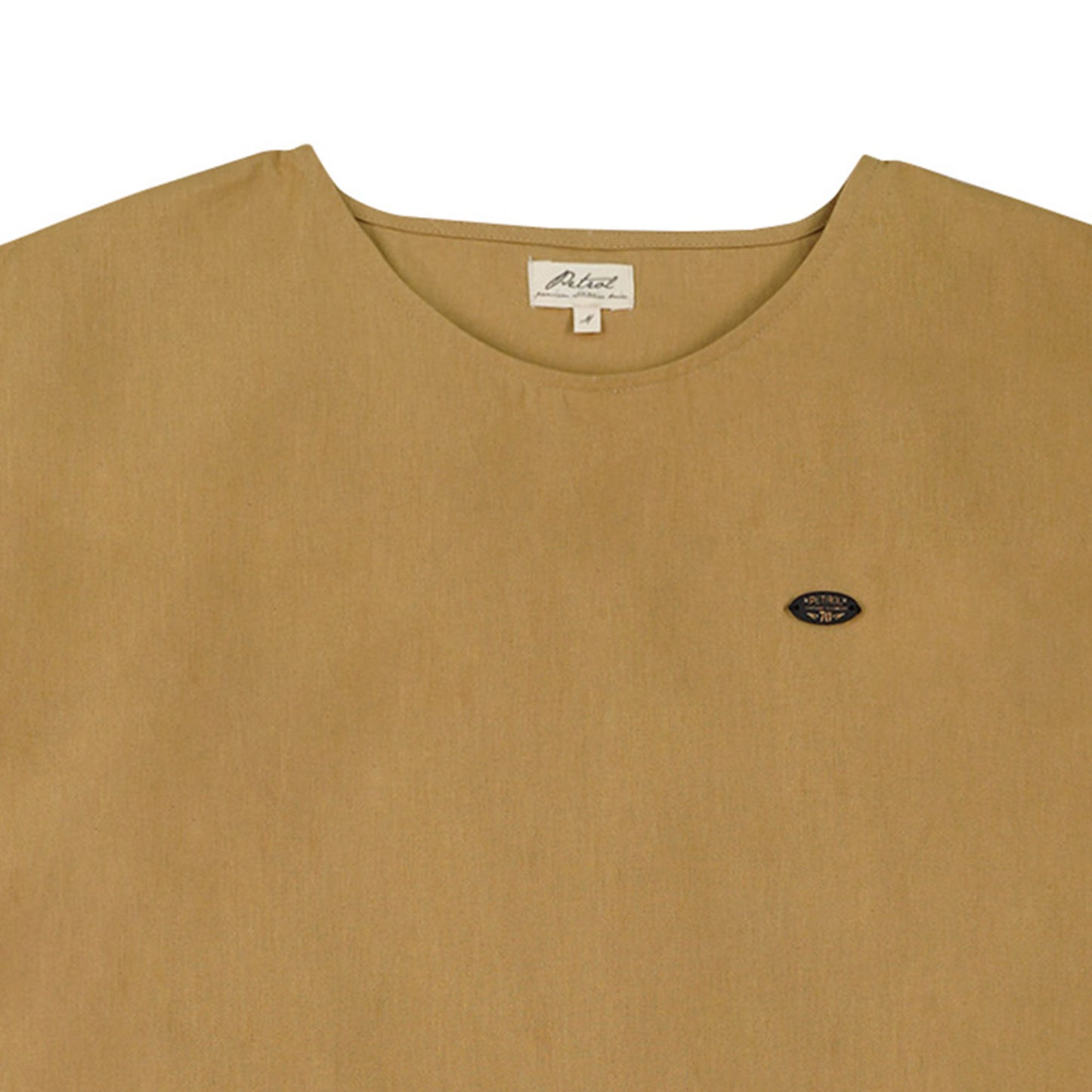 Petrol Ladies Basic Woven Shirt Regular Fitting 159203 (Brown)