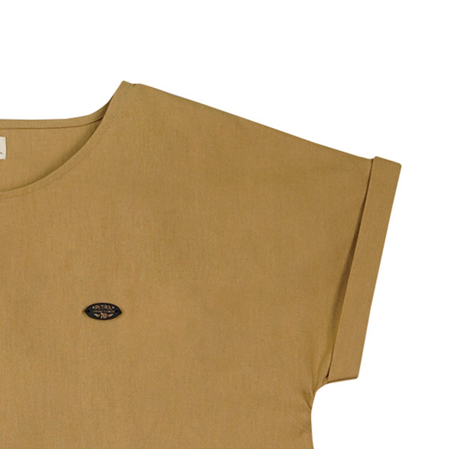 Petrol Ladies Basic Woven Shirt Regular Fitting 159203 (Brown)