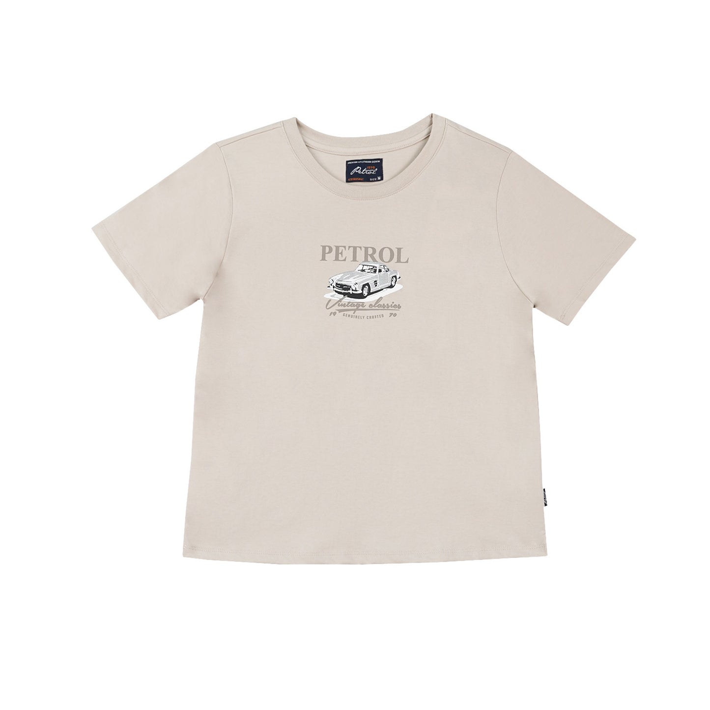 Petrol Ladies Basic Tees Boxy Fitting 170508-U (Sand)