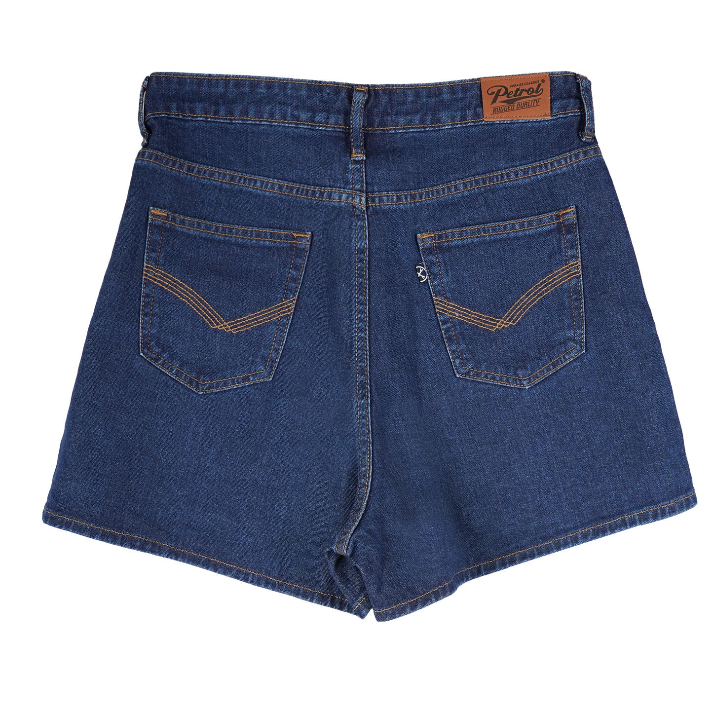 Petrol Ladies Basic Denim Skort Mid-Rise 184842 (Dark Shade)