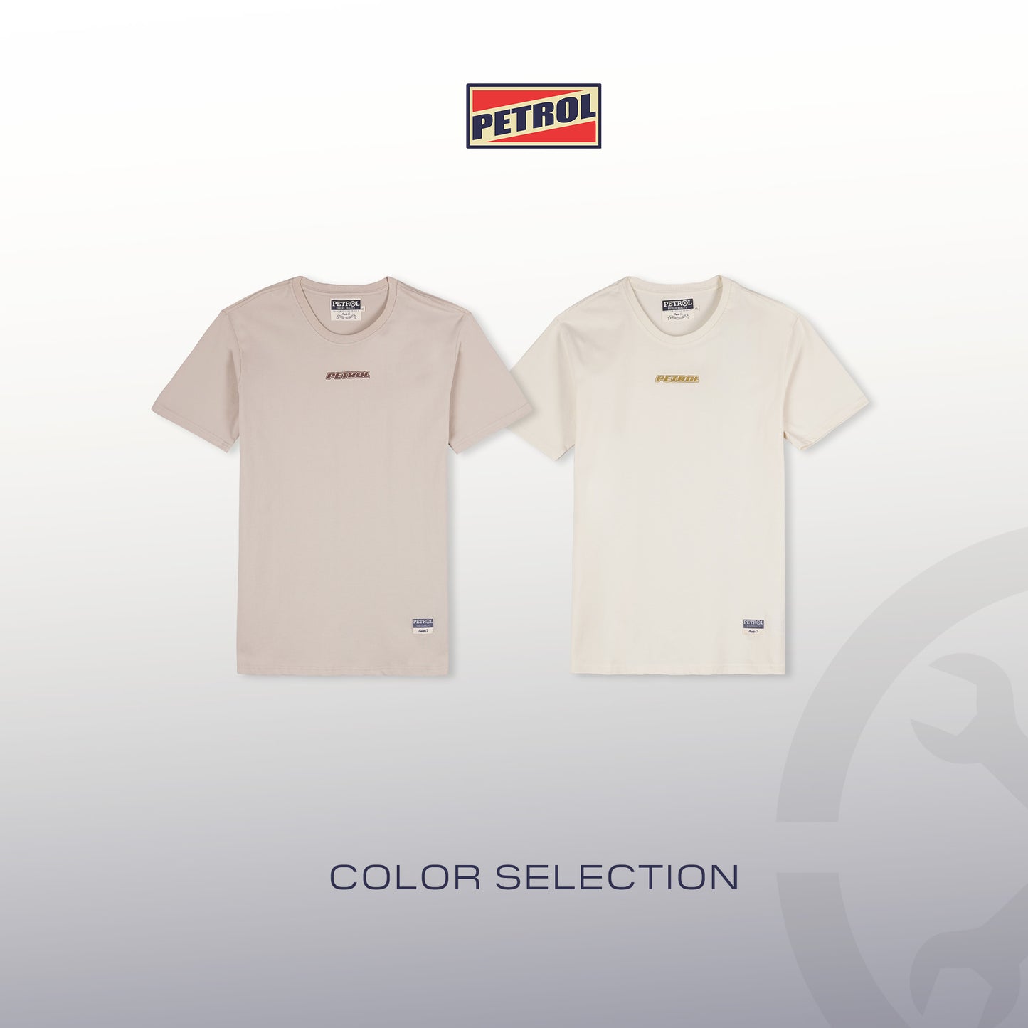 Petrol Men's Basic Tees Slim Fitting 182923-U (Sand)