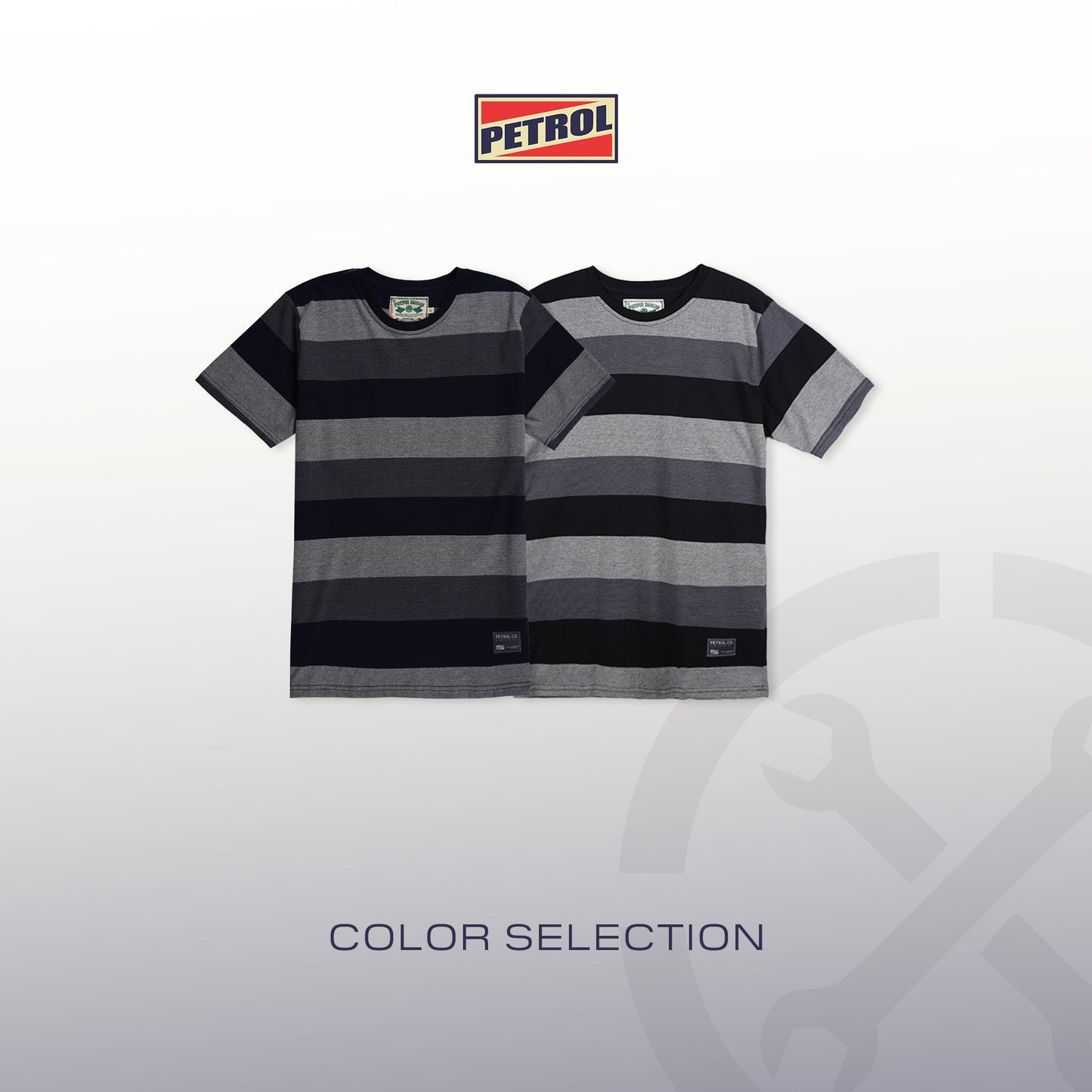 Petrol Men's Basic Tees Slim Fitting 114257 (Navy)