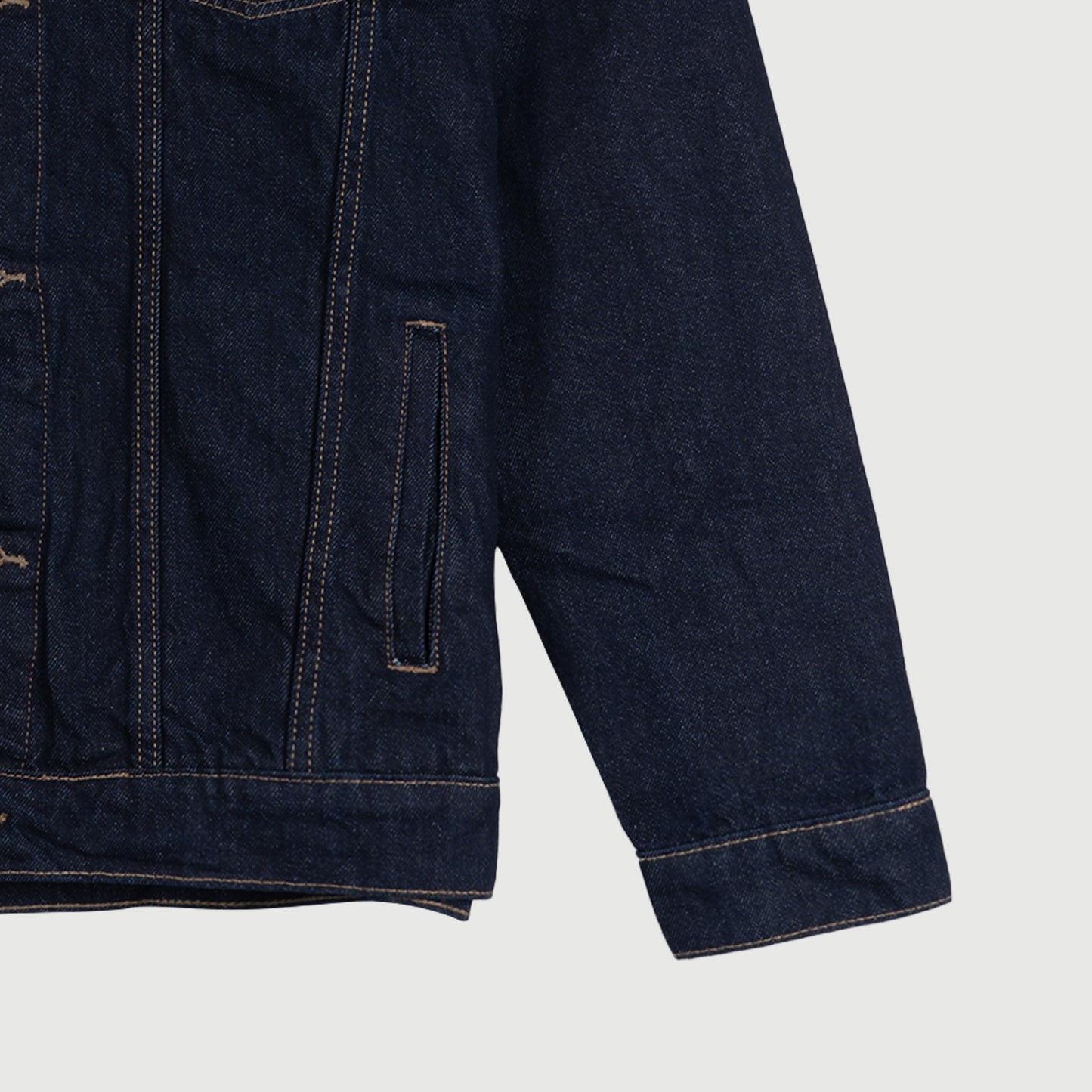 Petrol The Flash Men's Basic Denim Jacket With Back Print Graphic Design Regular Fitting Trendy Fashion High Quality Apparel Comfortable Casual Jacket for Men 147274 (Dark Wash)