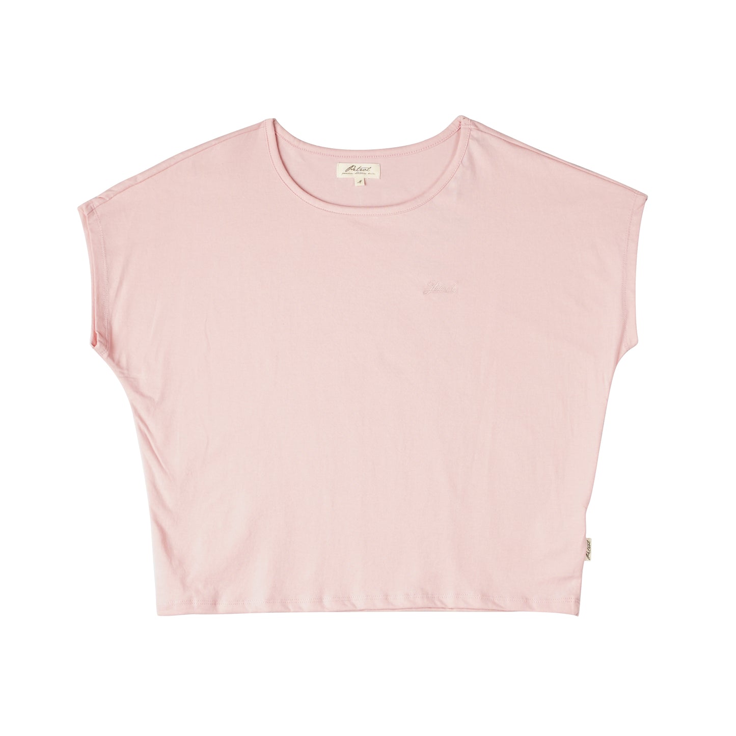 Petrol Ladies Basic Oversized Shirt CVC Jersey Fabric Trendy Fashion High Quality Apparel Comfortable Casual T-shirt For Women 150199 (Almond Blossom)