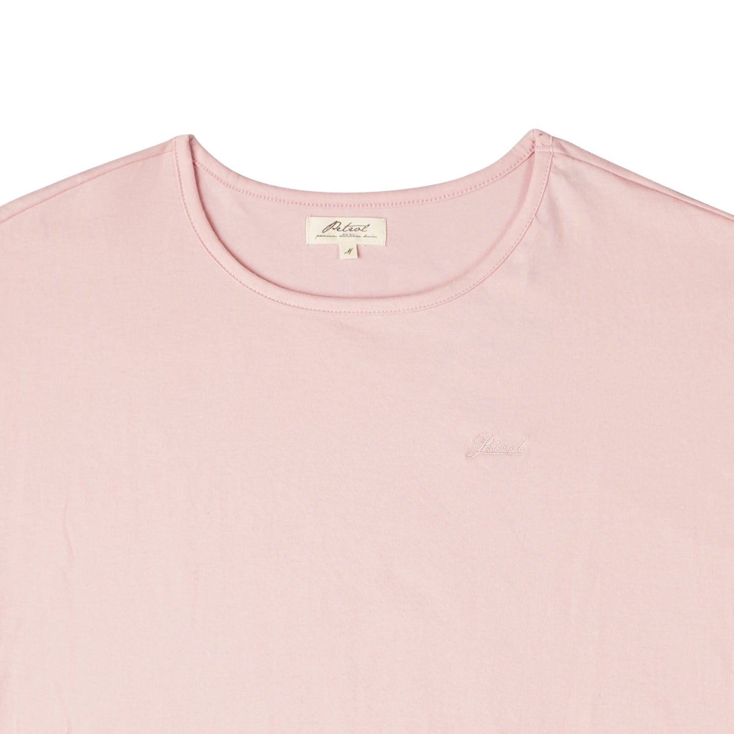Petrol Ladies Basic Oversized Shirt CVC Jersey Fabric Trendy Fashion High Quality Apparel Comfortable Casual T-shirt For Women 150199 (Almond Blossom)