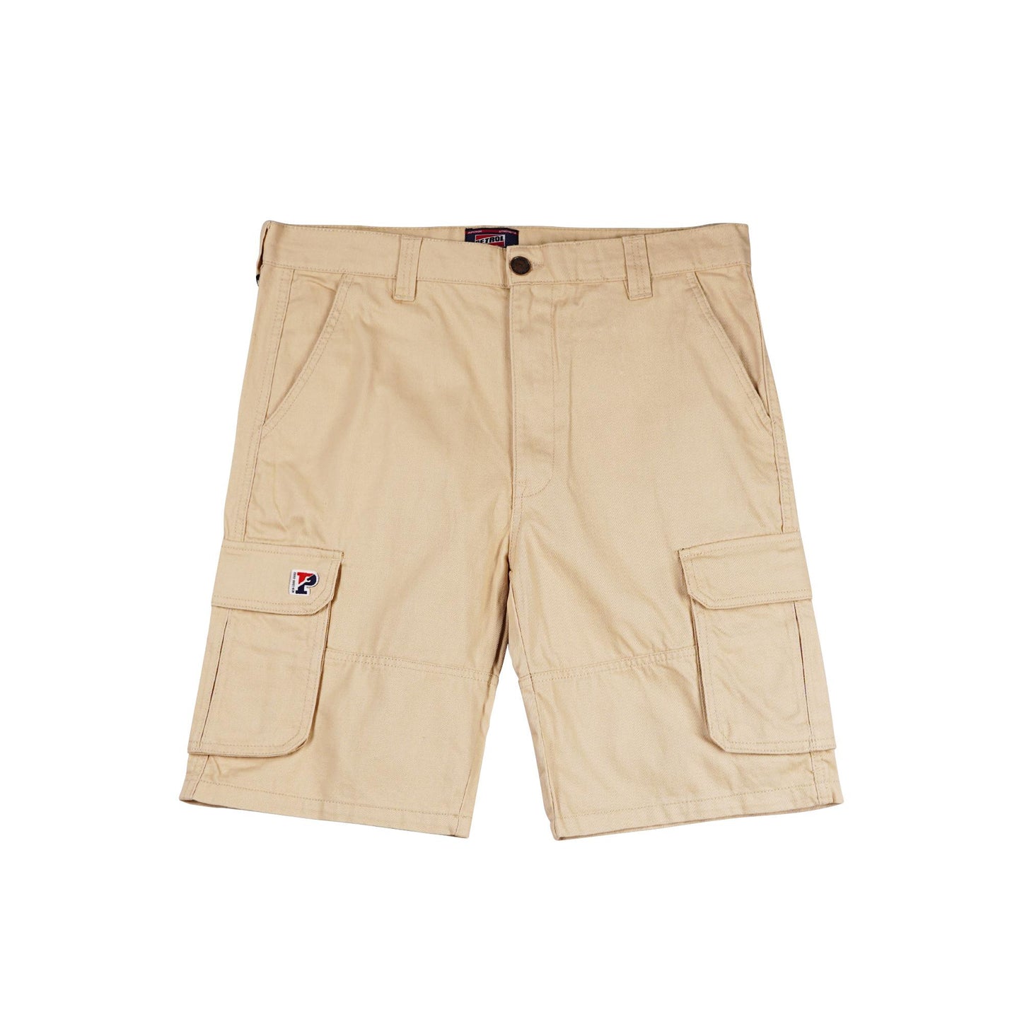Petrol Men's Basic Non-Denim Cargo Short Mid-Rise Fitting 178442