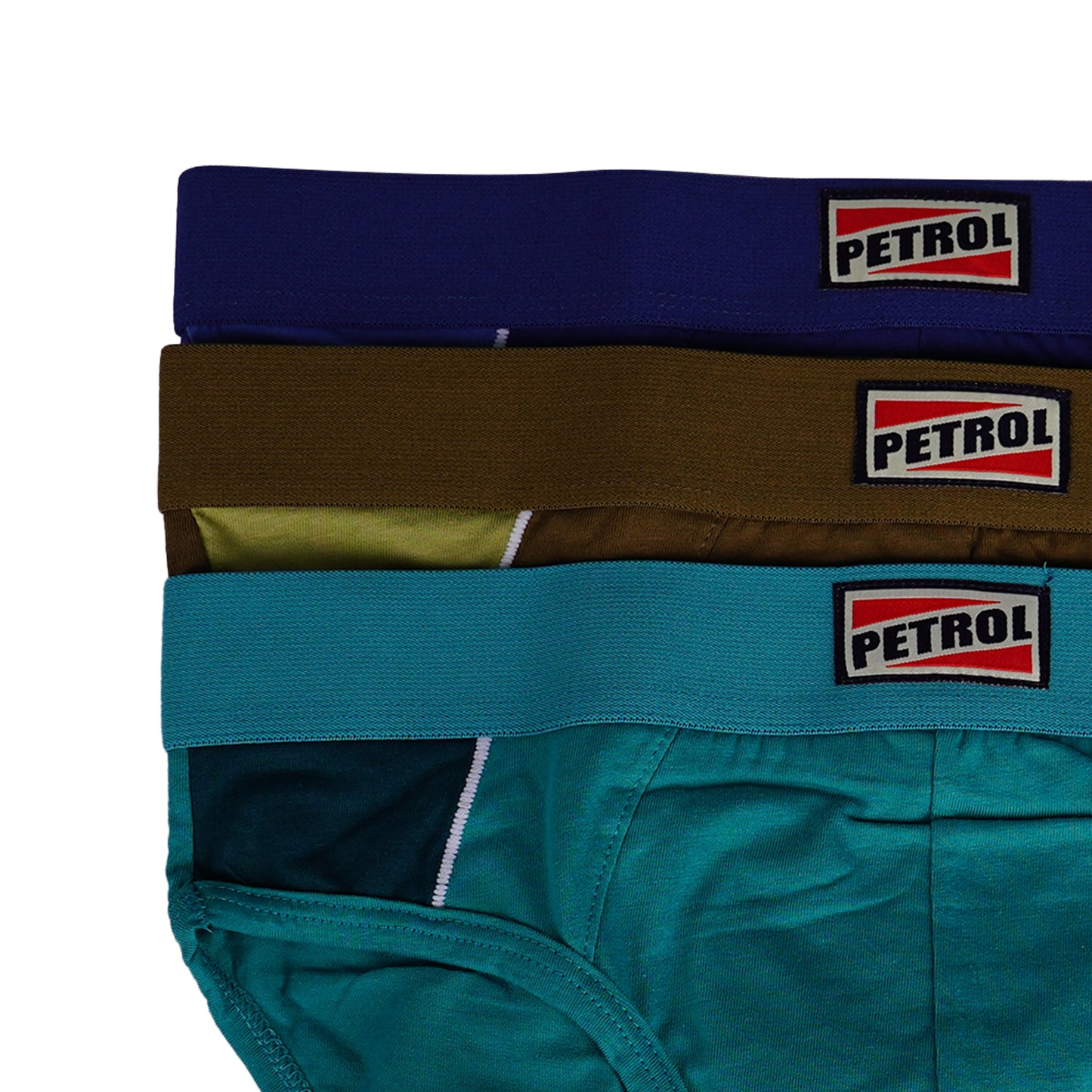 Petrol Men's Basic Underwear Briefs Cotton Fabric Brief 110710 (Assorted)