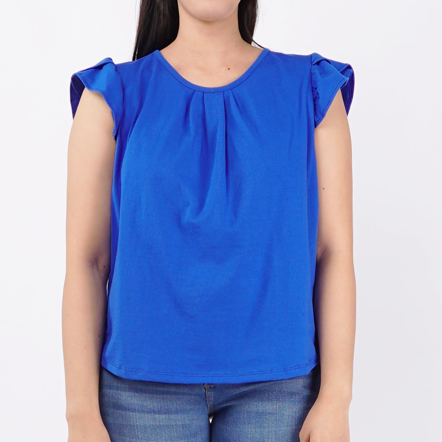 Petrol Basic Tees for Ladies Relaxed Fitting Shirt 153280-U (True Blue)