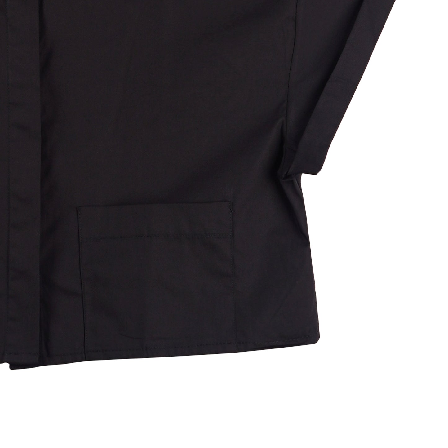 Petrol Basic Woven Ladies Boxy Fitting Shirt  150562 (Black)