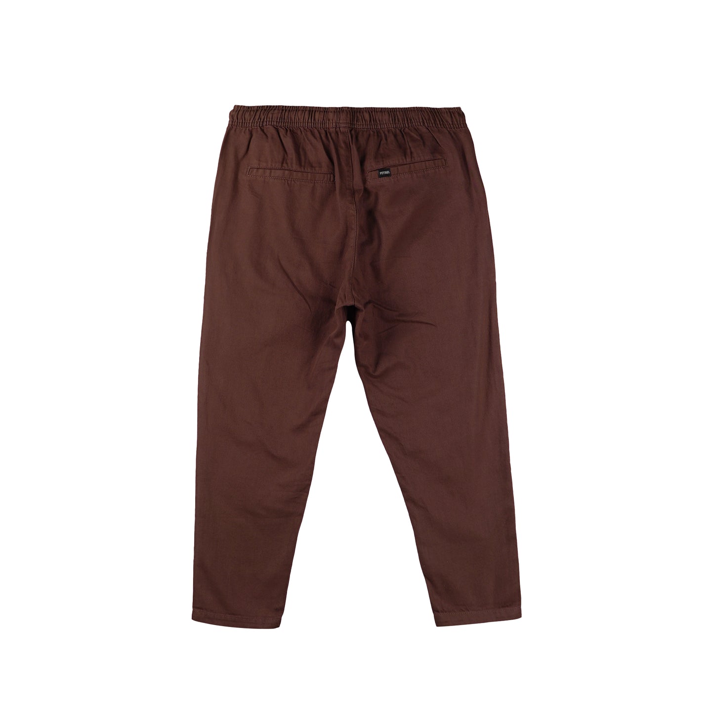 Petrol Ladies Basic Non-Denim Trouser Pants for Ladies Drawstring Regular Fitting 155033-U (Choco Brown)