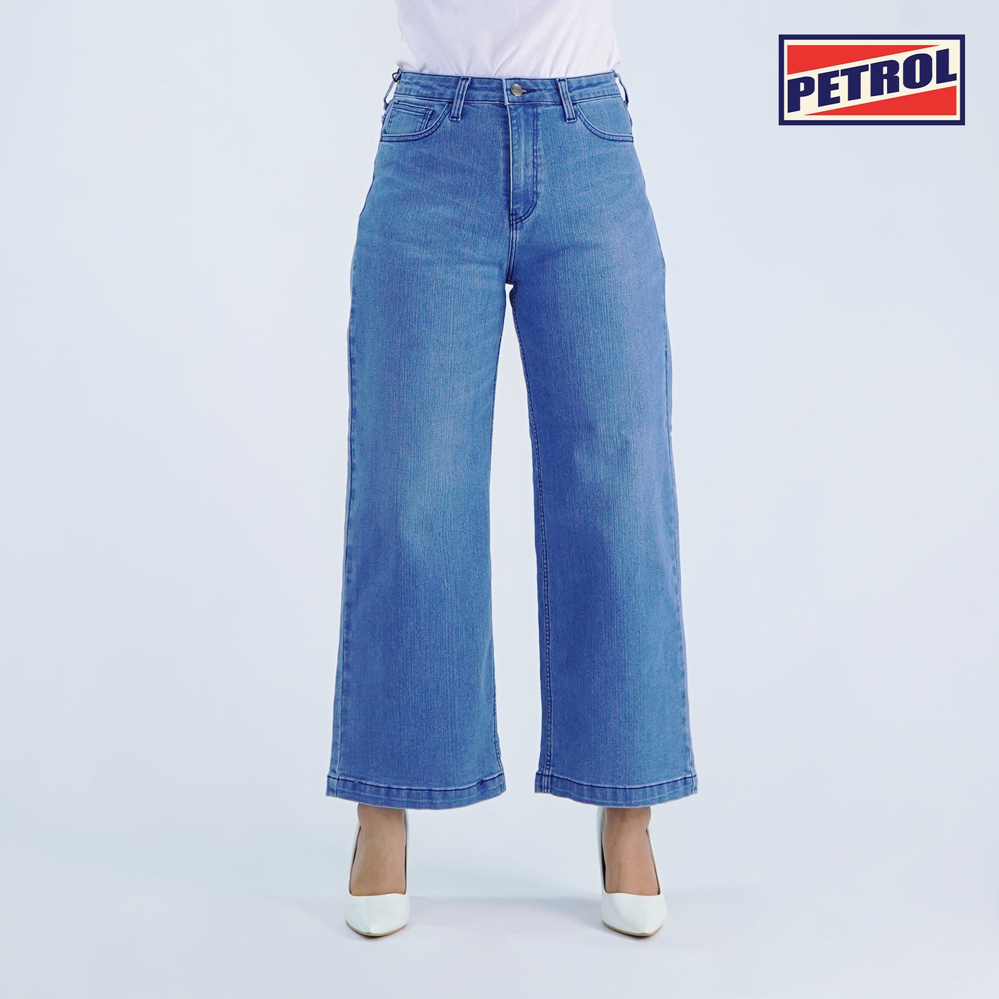 Petrol Ladies Basic Denim Relaxed fitting 152736 (Light Shade)