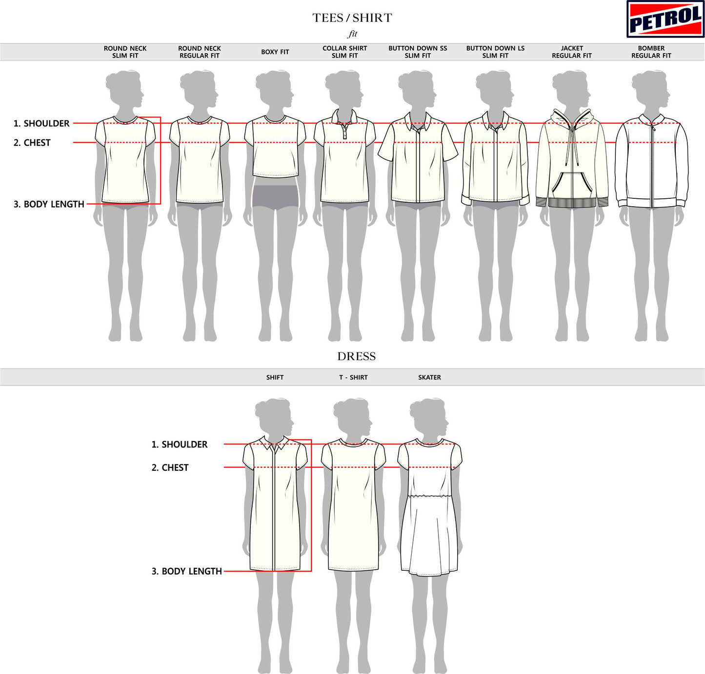 Petrol Ladies Basic Jumper Regular Fitting Linen Fabric 150568 (Mosstone)