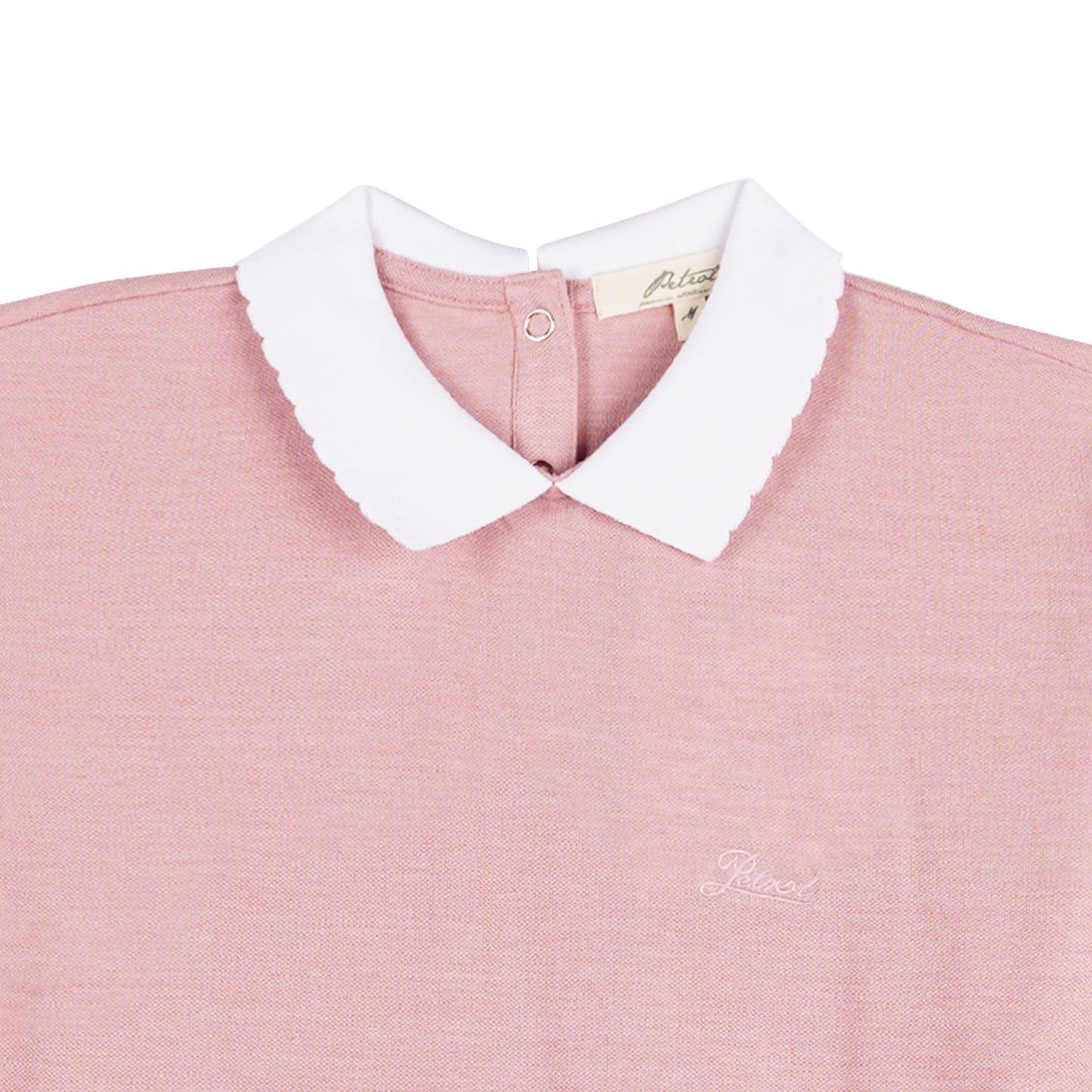 Petrol Basic Collared for Ladies Regular Fitting Shirt 129232 (Dusty Pink)