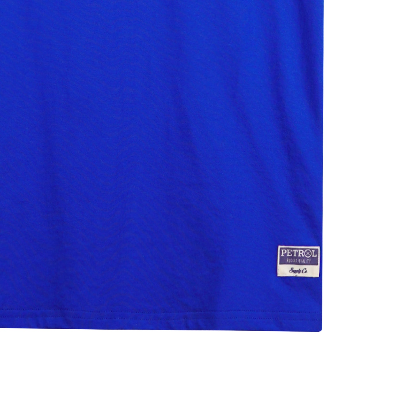 Petrol Basic Tees for Men Slim fitting Shirt CVC Jersey Fabric 145470-U (True Blue)