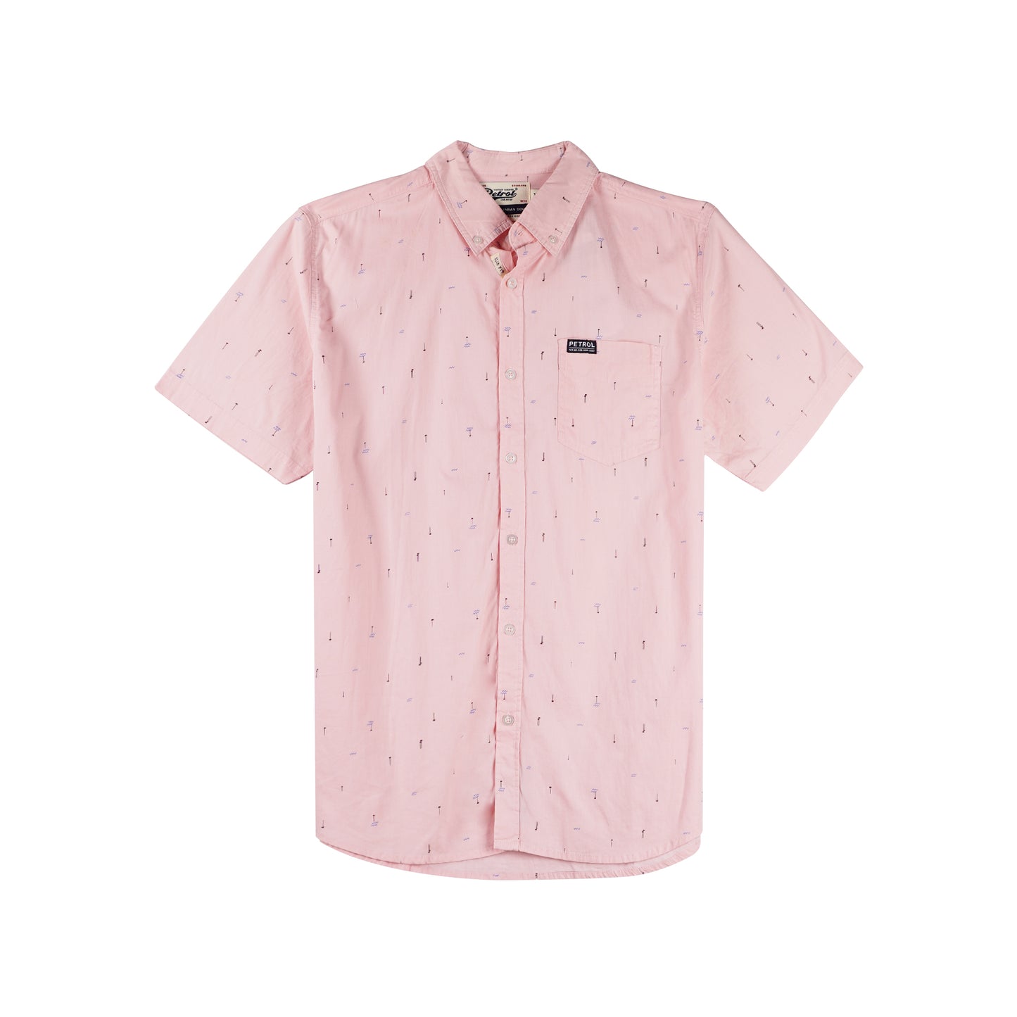 Petrol Basic Woven for Men Slim Fitting 154522 (Light Pink)