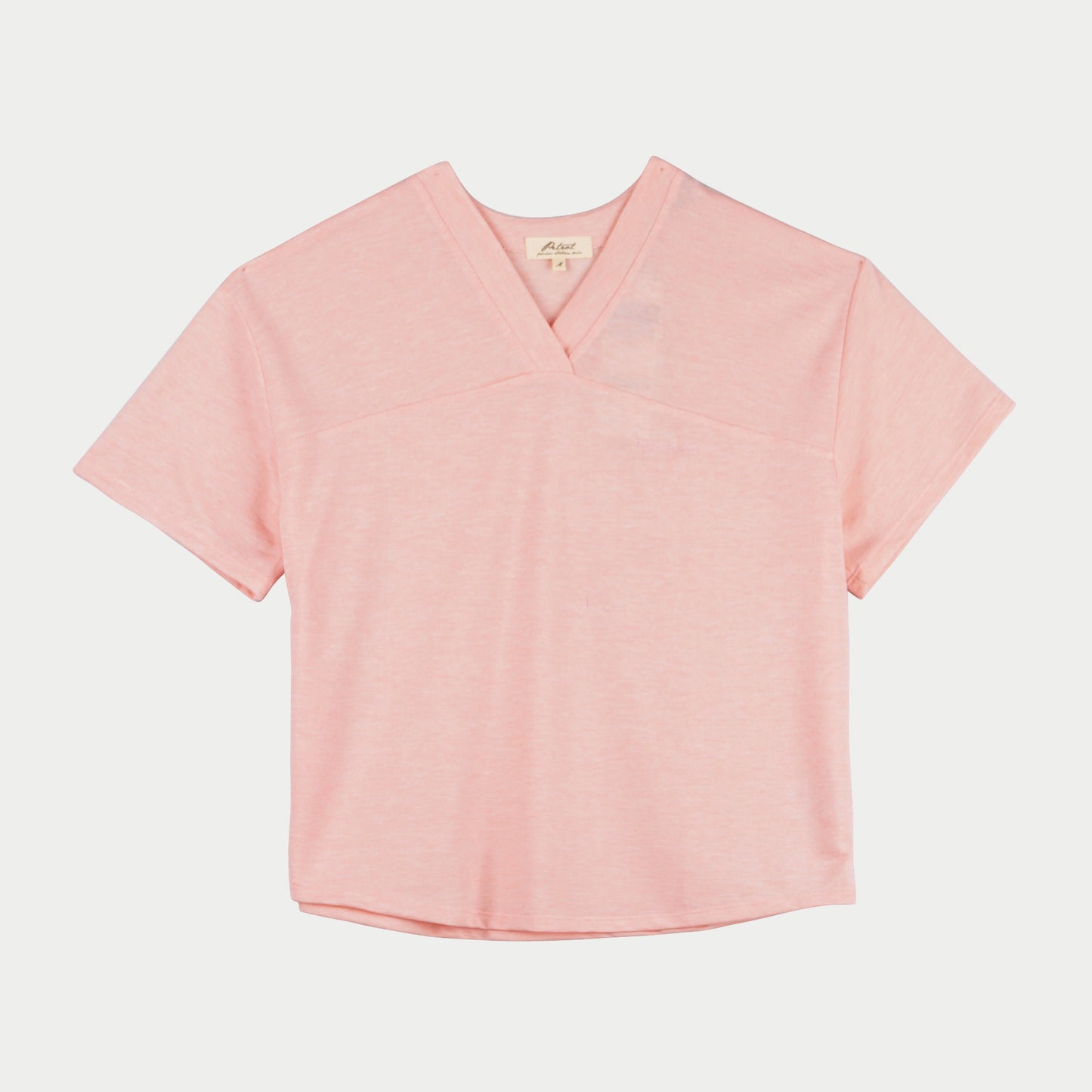 Petrol Ladies Basic Tees Oversized Fitting Terry Fabric  149527-U (Peach)