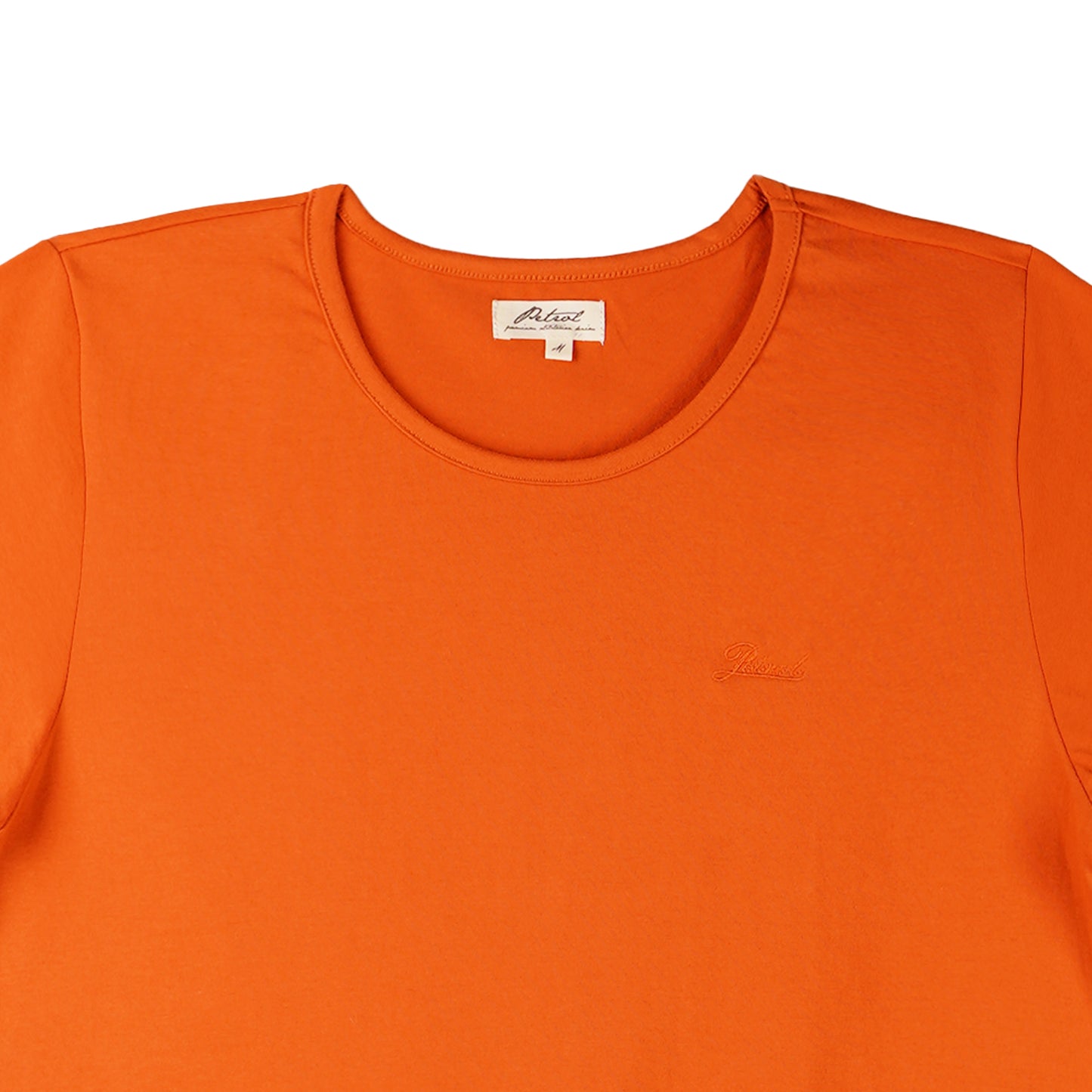 Petrol Ladies Basic Tees Boxy Fitting CVC Jersey Fabric 157213 (Pot Orange)