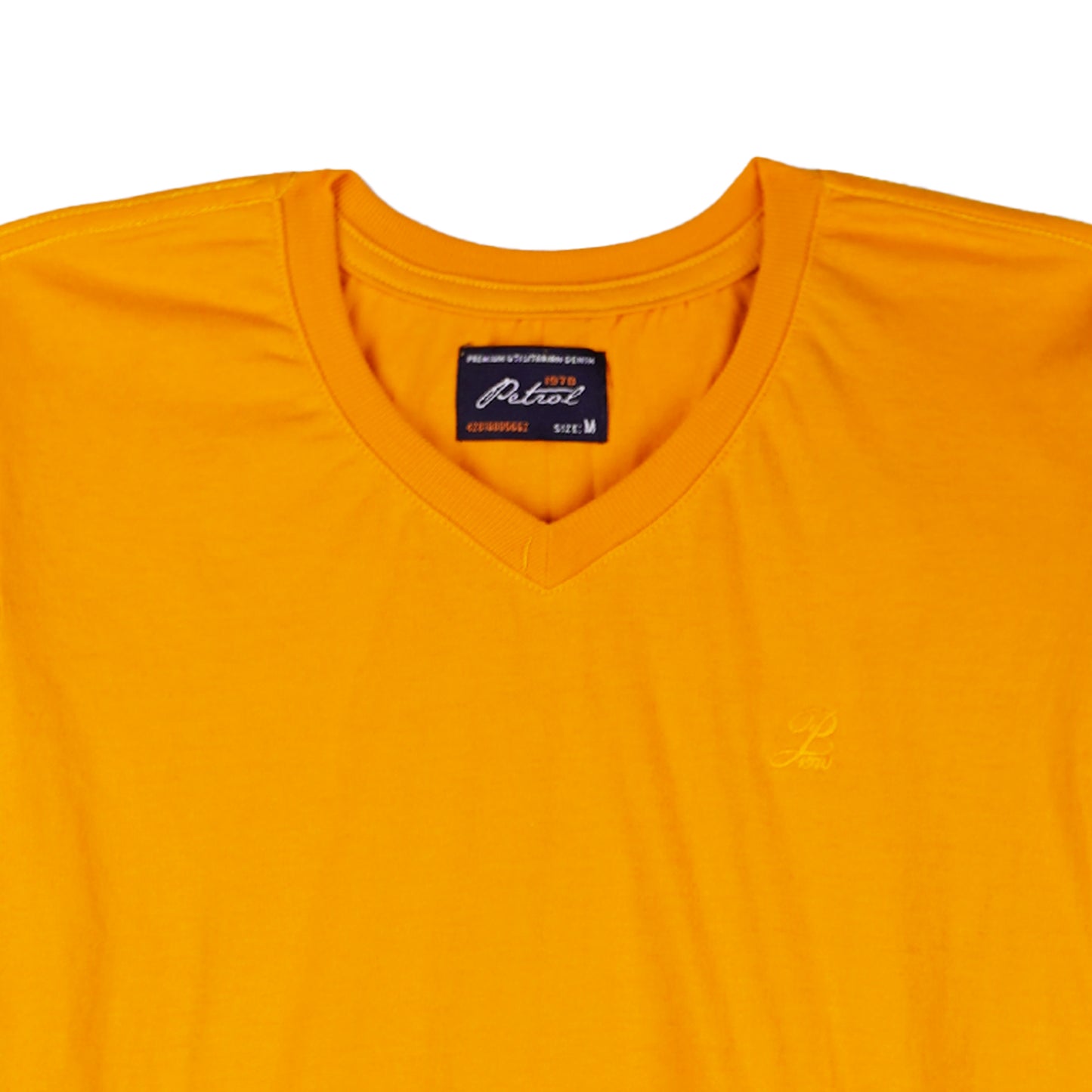 Petrol Ladies Basic Tees Regular Fitting CVC Jersey Fabric 145203-U (Canary)