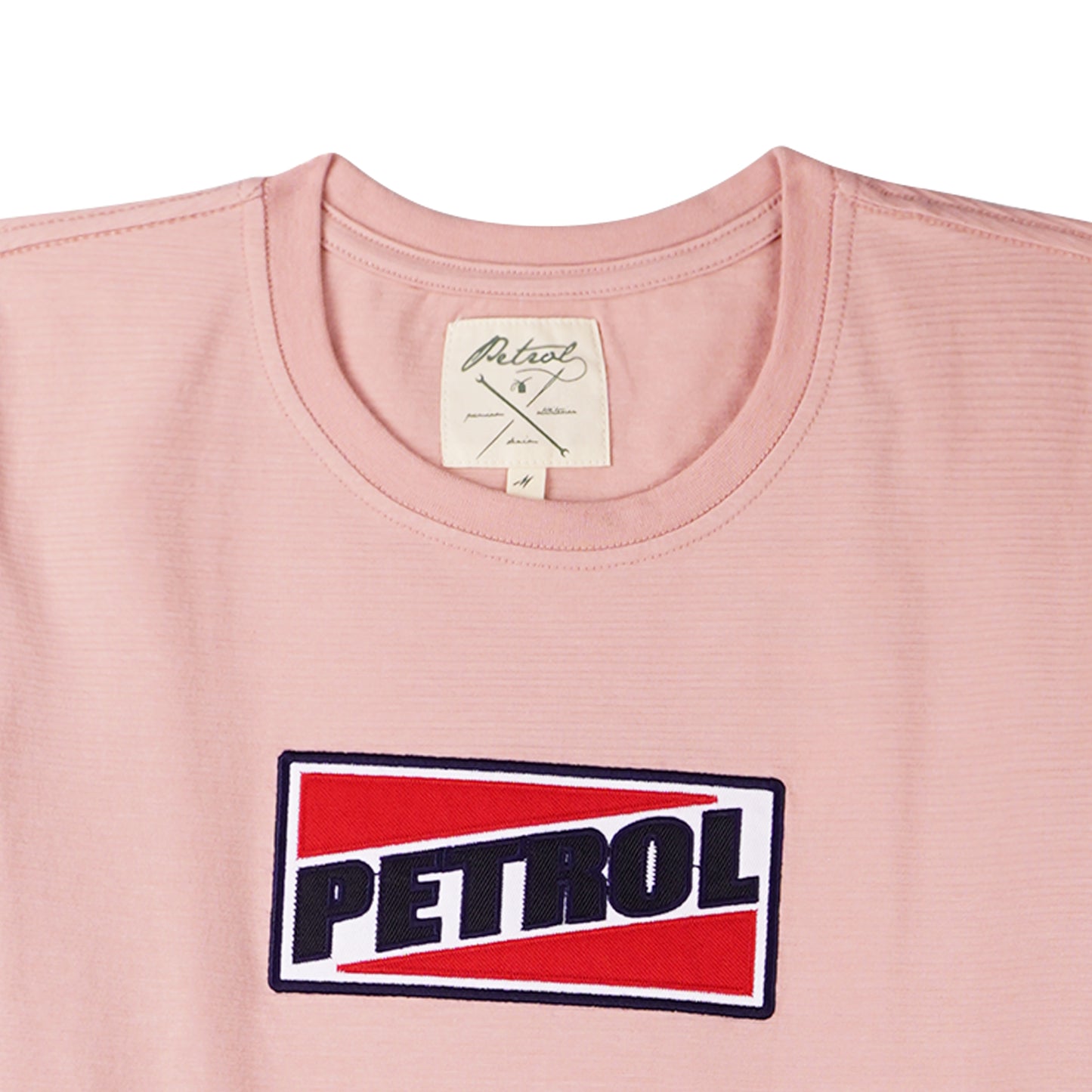 Petrol Ladies Basic Tees Regular Fitting Missed Lycra Fabric 129260 (Dusty Pink)