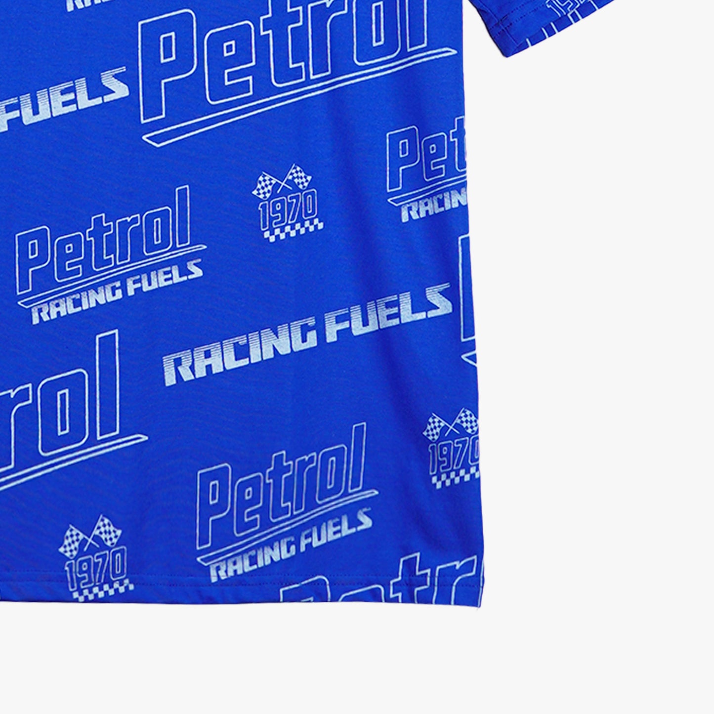 Petrol Men's Basic Tees Oversized Fitting CVC Jersey Fabric 154549 (True Blue)