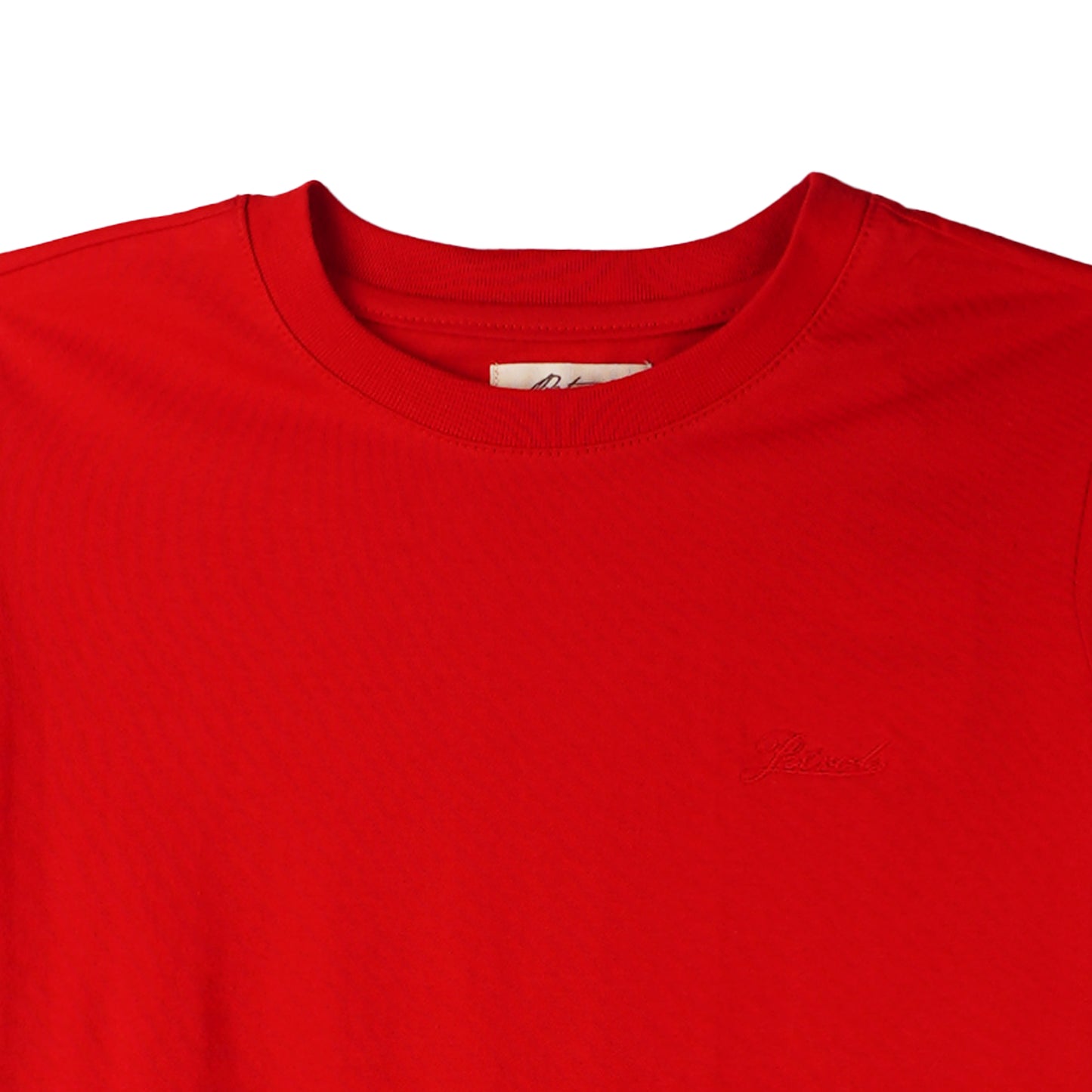 Petrol Ladies Basic Tees Boxy Fitting CVC Jersey Fabric 157770-U (Scarlet)