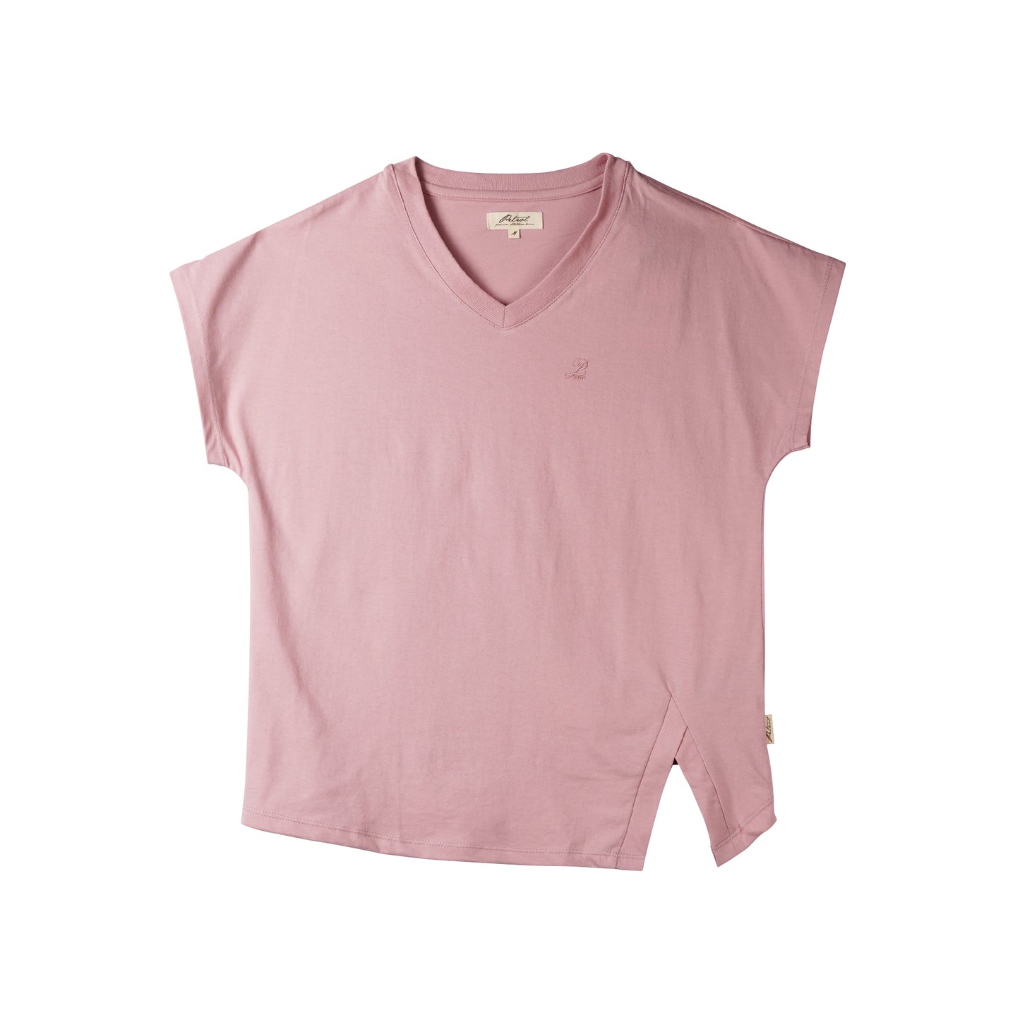 Petrol Ladies Basic Tees Regular Fitting CVC Jersey Fabric 157781-U (Dusty Pink)