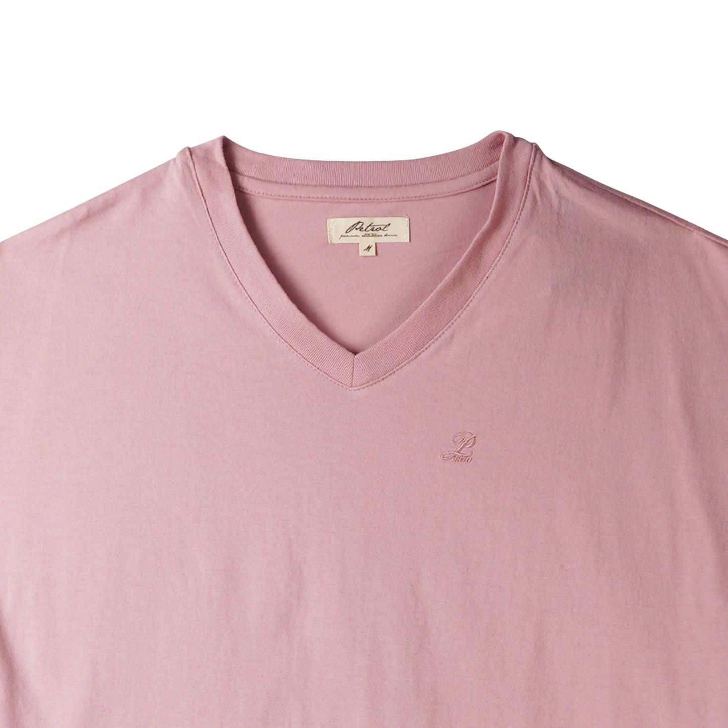 Petrol Ladies Basic Tees Regular Fitting CVC Jersey Fabric 157781-U (Dusty Pink)