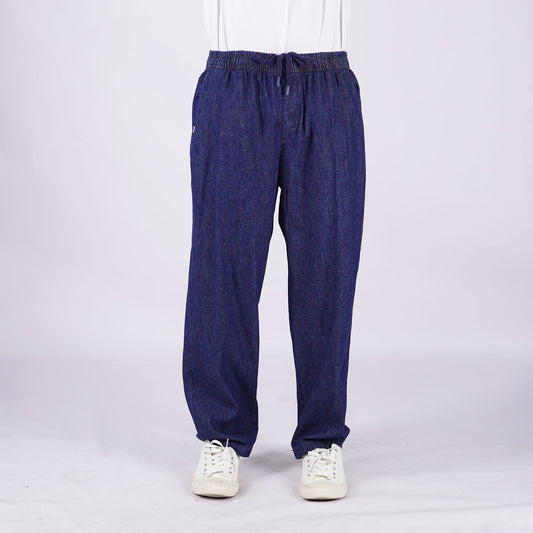 Petrol Men's Basic Non-Denim Trouser Pants Mid-Rise Rinse Wash Fabric 166666 (Dark Shade)