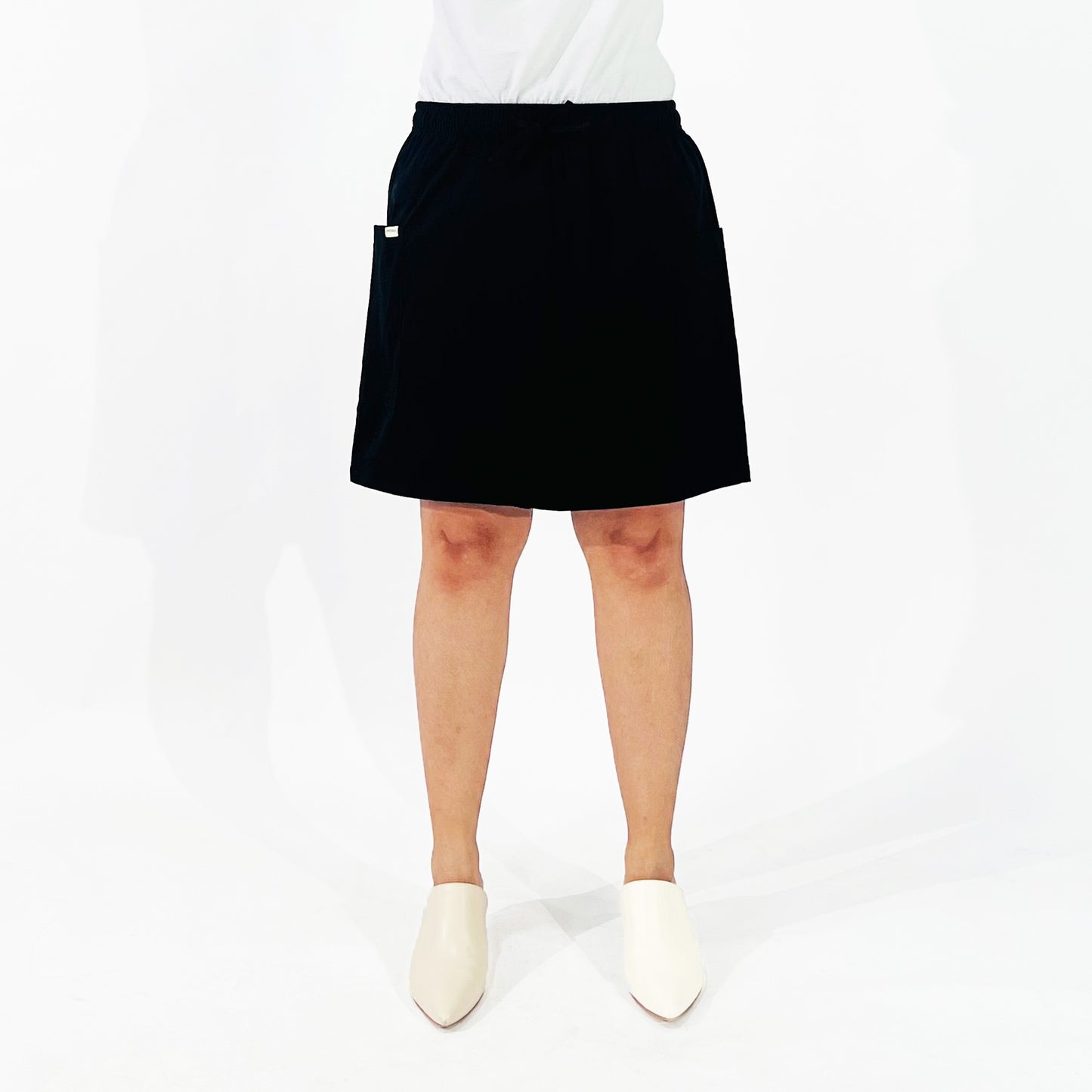 Petrol Ladies Basic Non-Denim Skirt 174513 (Black)