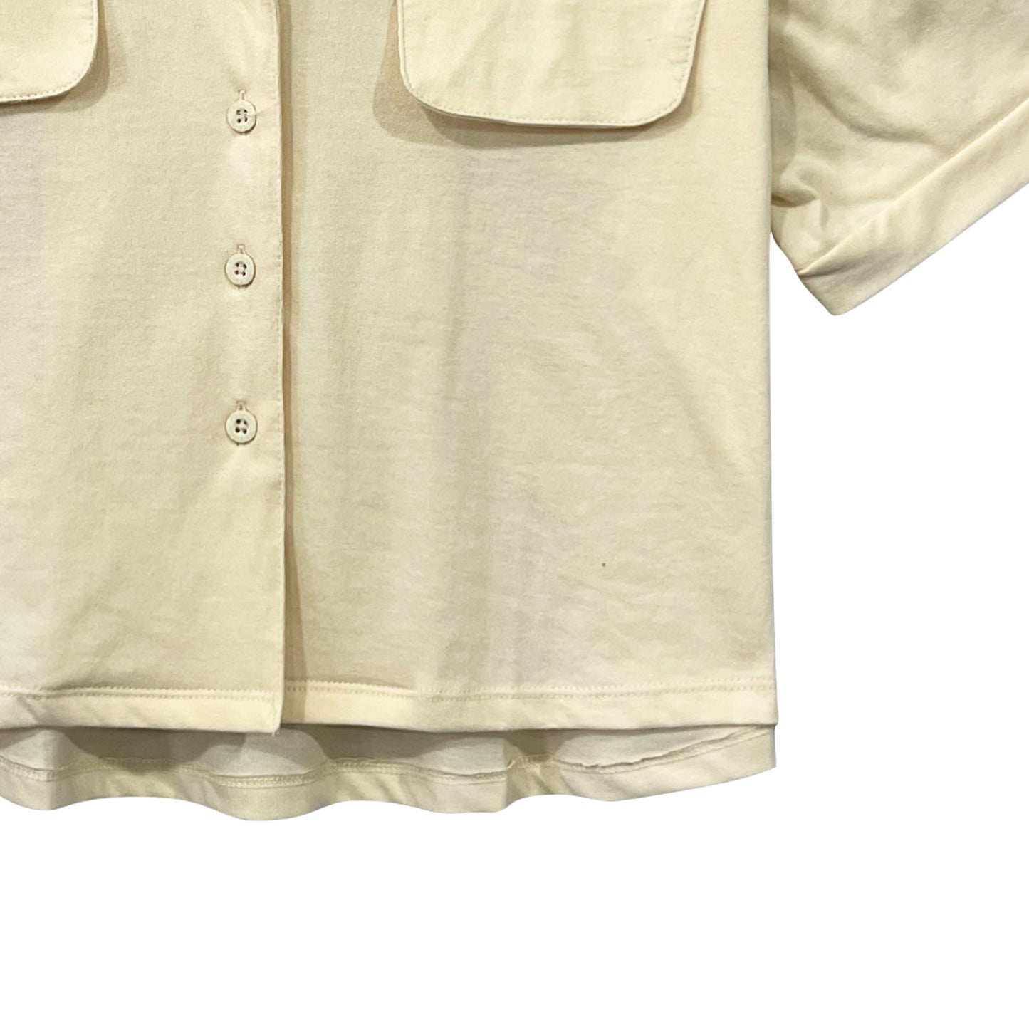 Petrol Ladies Basic Woven Shirt Crop Fitting 153517 (Frost)