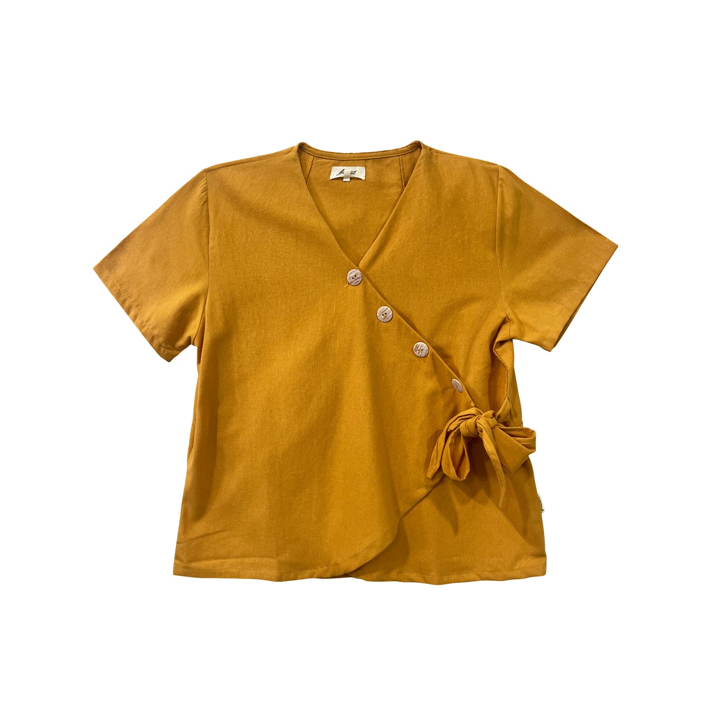 Petrol Ladies Basic Woven Shirt Regular Fitting 157799 (Mustard)